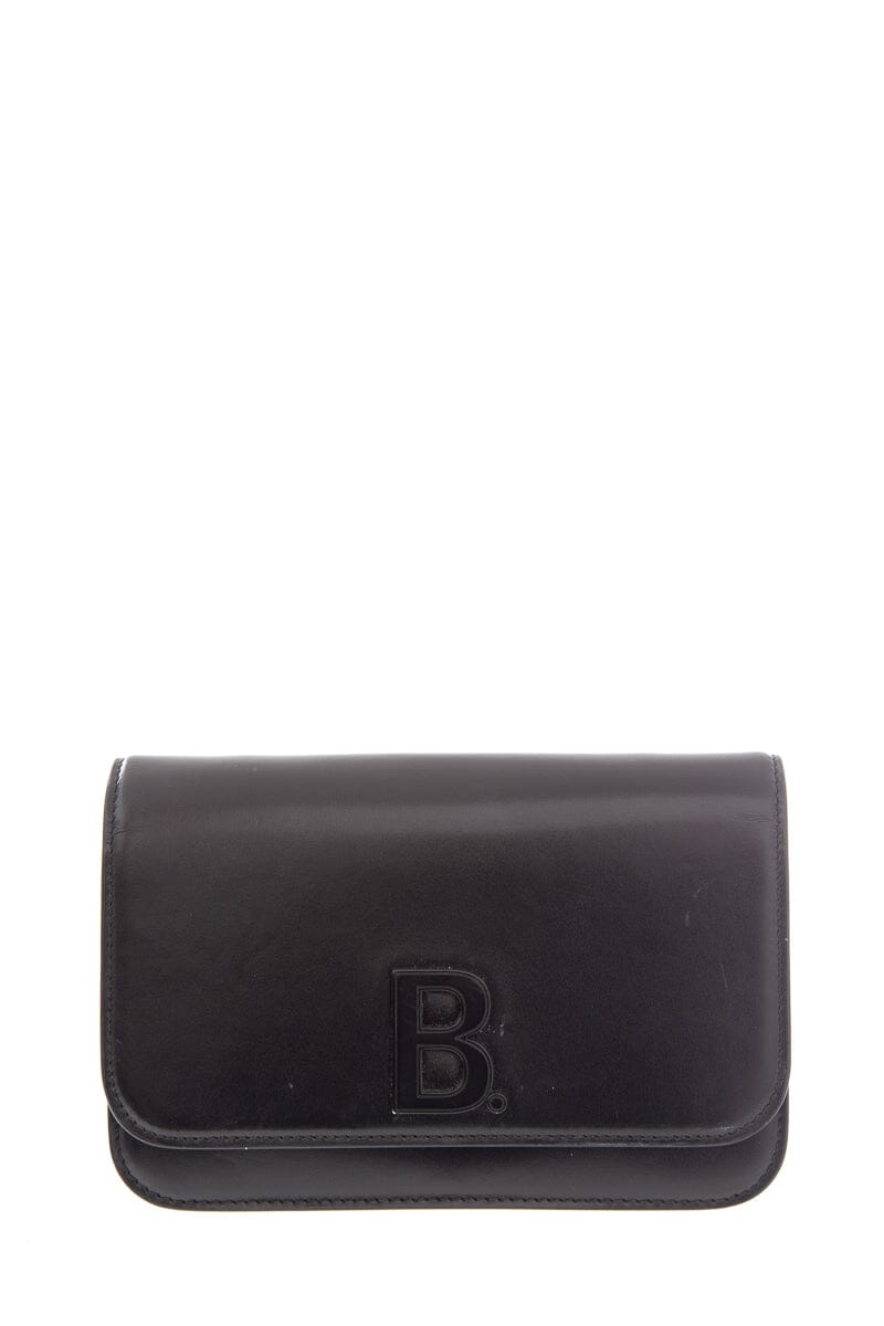 Balenciaga continental black chain cross-body | Studio Nafay