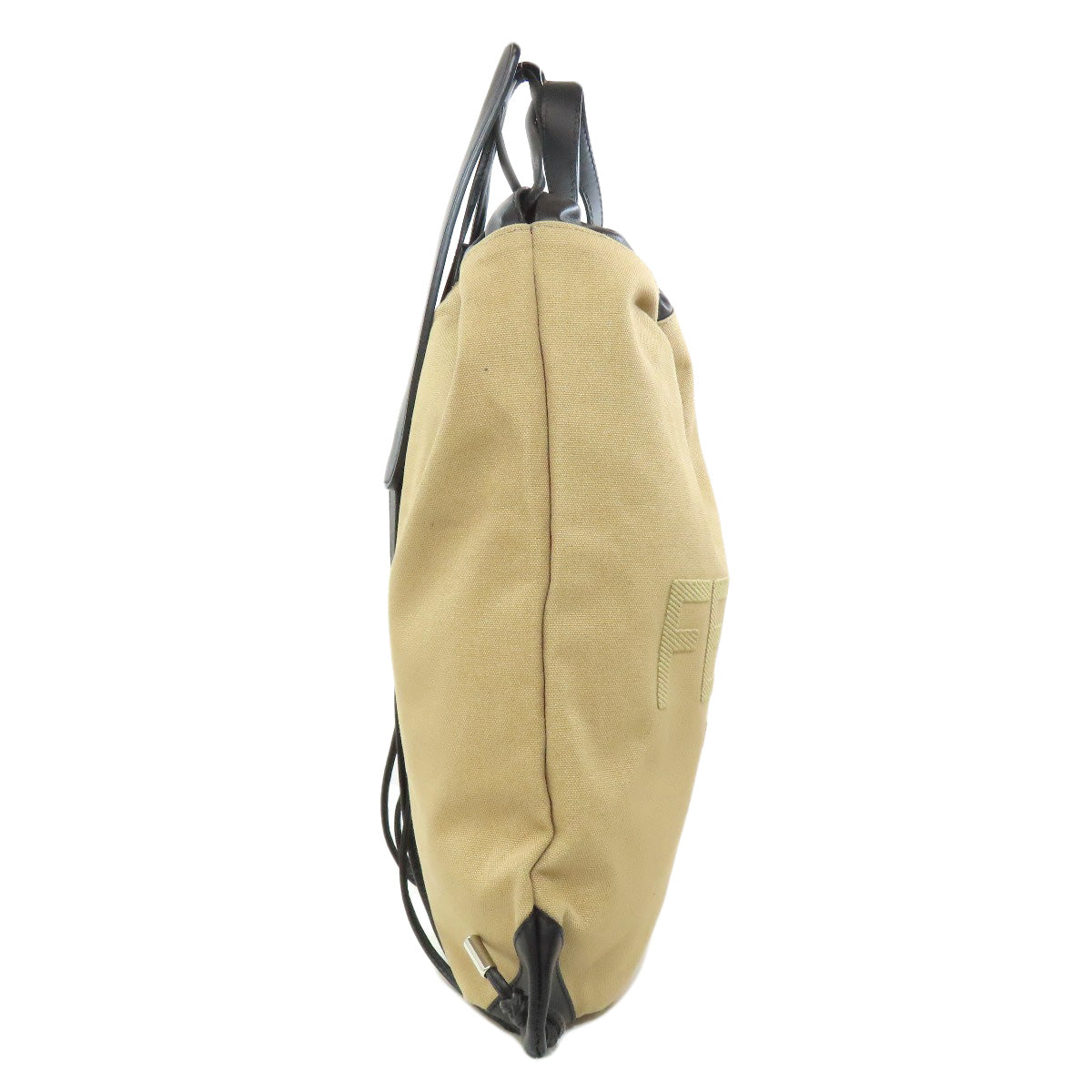 FENDI Backpack canvas beige logo Women - Product Image 3