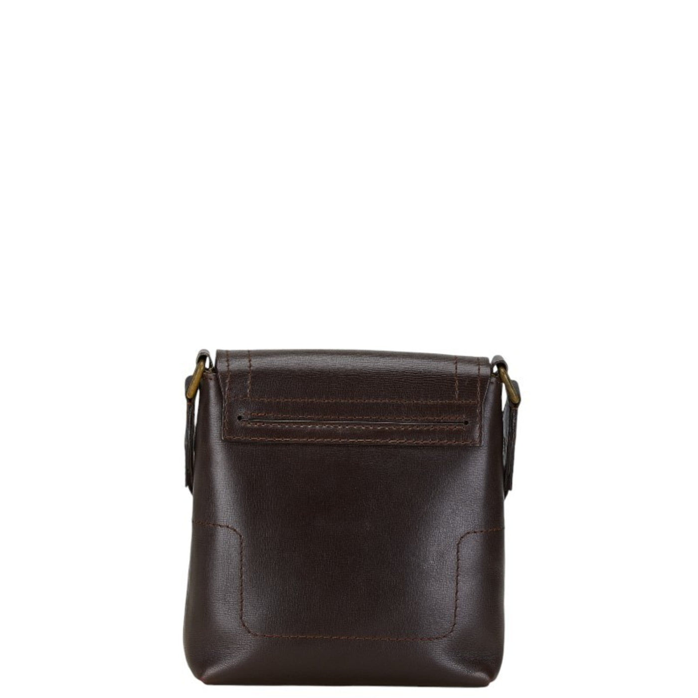 Louis Vuitton Coffee Leather Shoulder Bag
