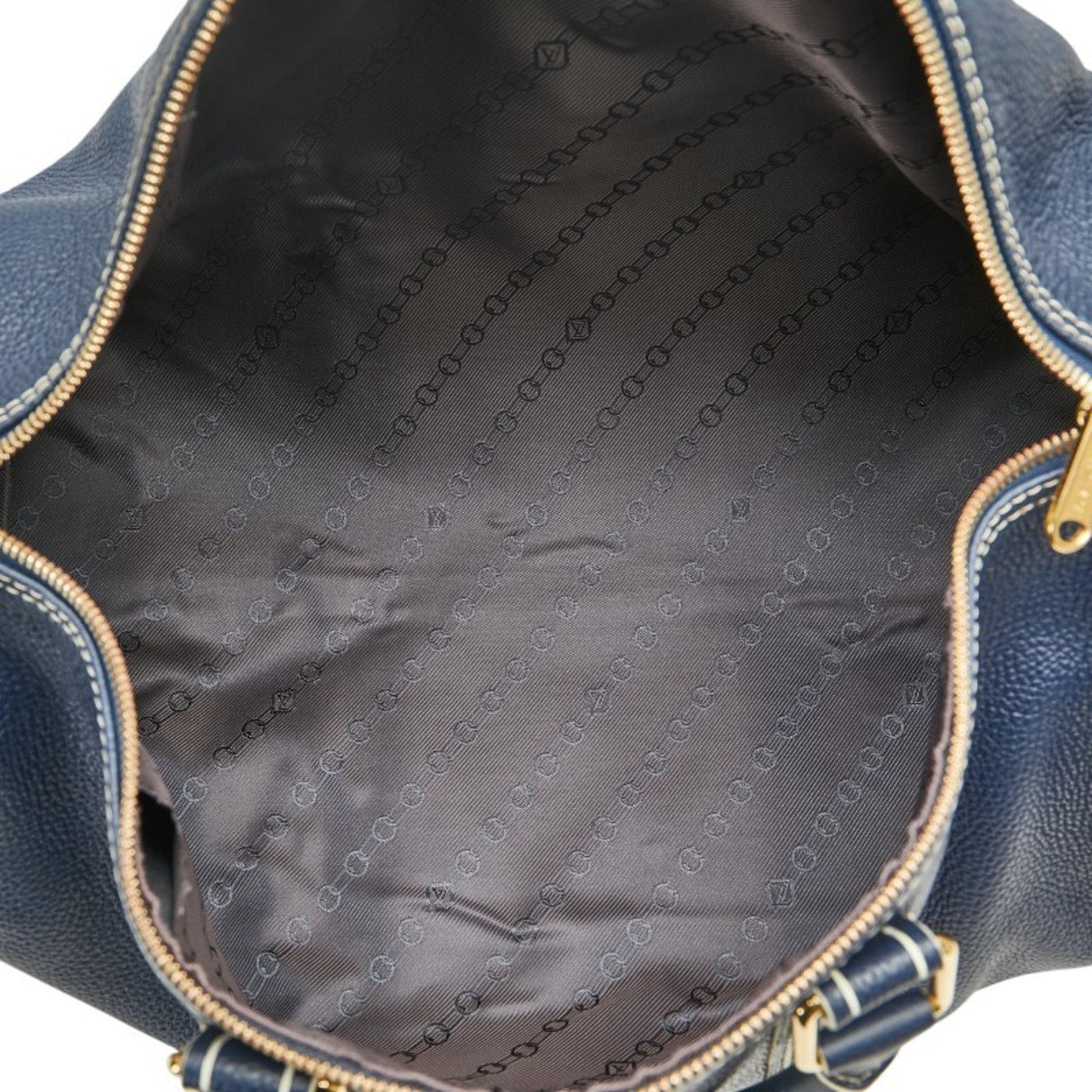 Louis Vuitton Leather Boston Bag Handbag