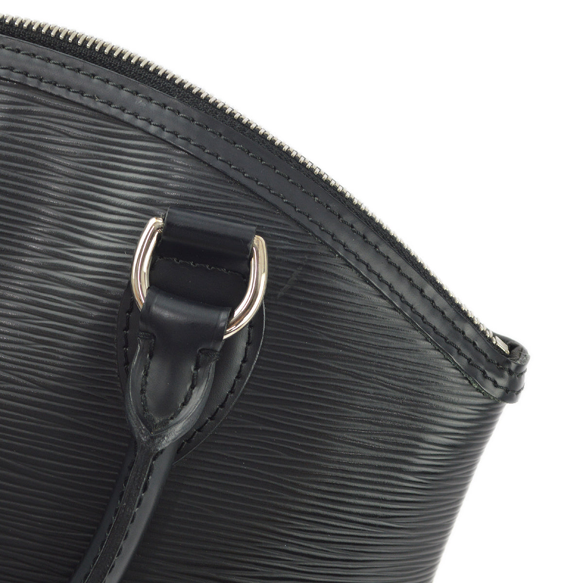 Louis Vuitton Black Epi Lockit Handbag in Black