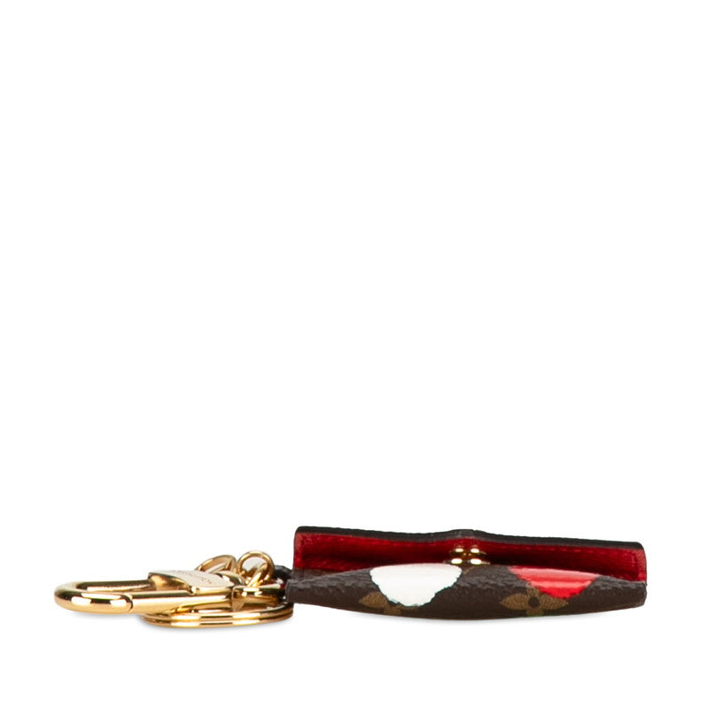 Louis Vuitton Y.K. Portee Claire Kirigami Painted Dot Charm Brown PVC Louis Vuitton