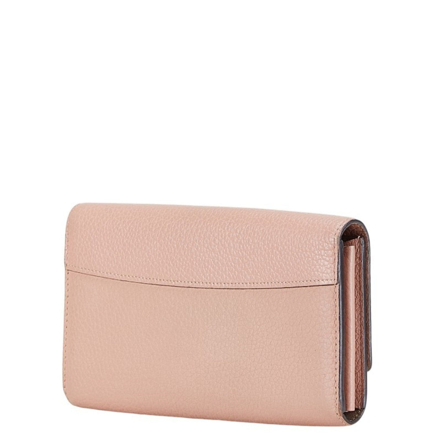 Louis Vuitton Leather Long Wallet (Bi-Fold)