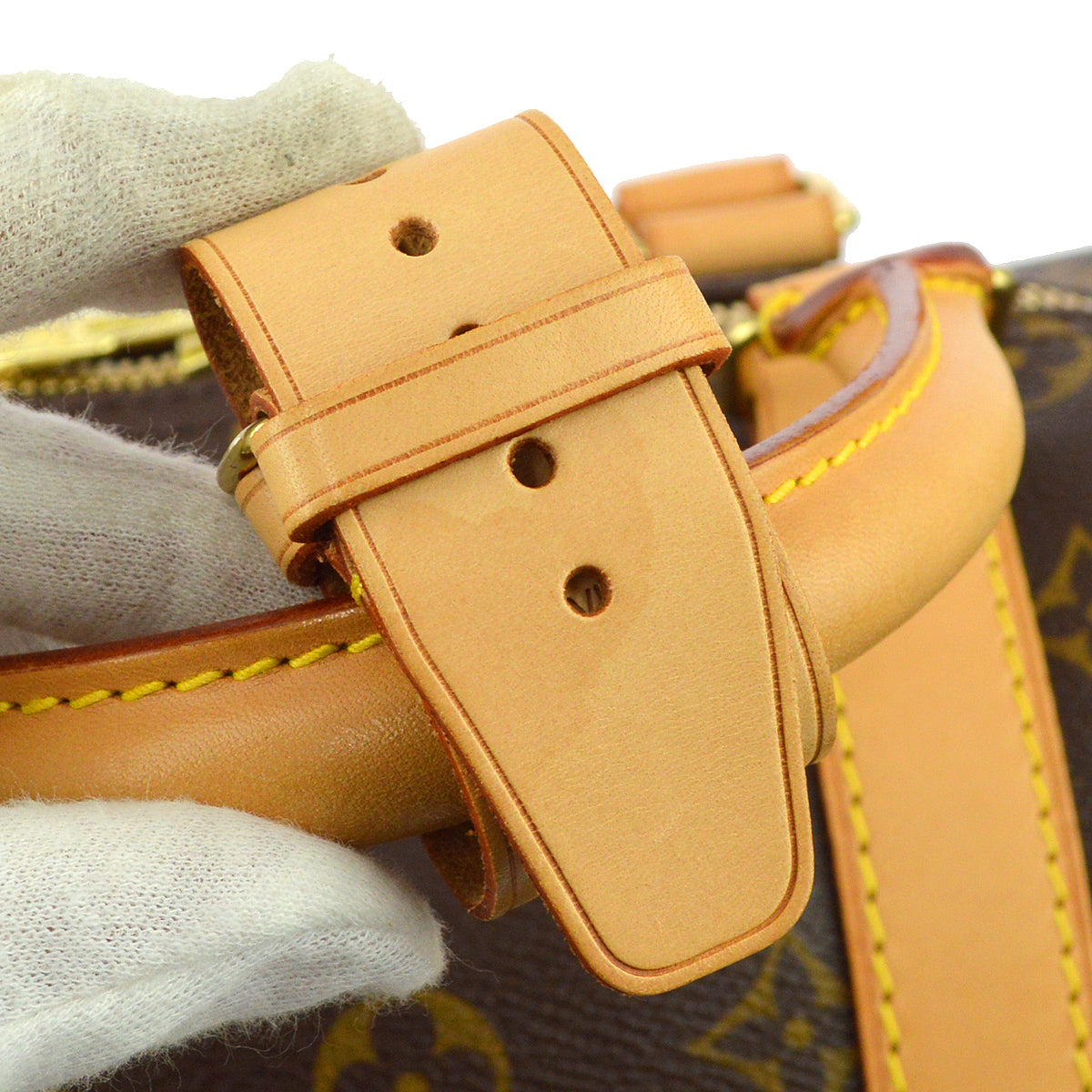 Louis Vuitton Monogram Keepall 45 Duffle Handbag