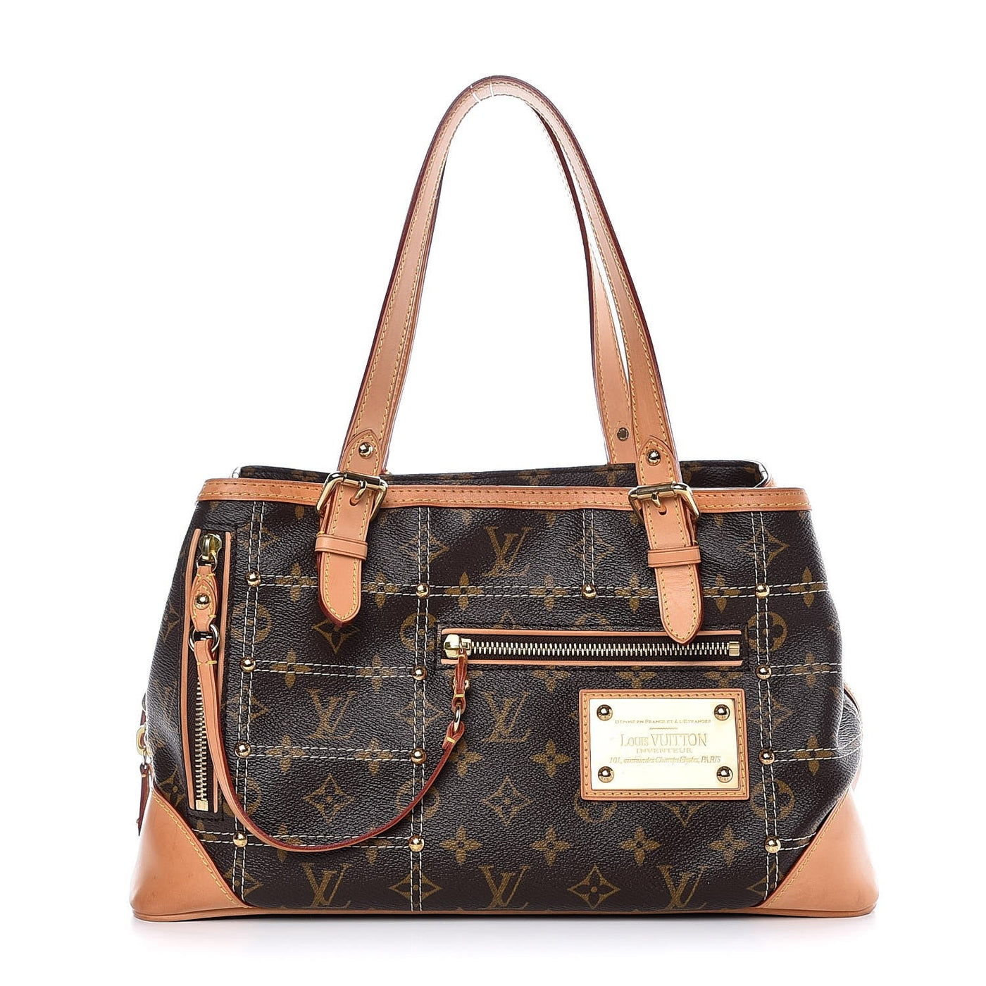 Louis Vuitton Monogram Rivet in Brown