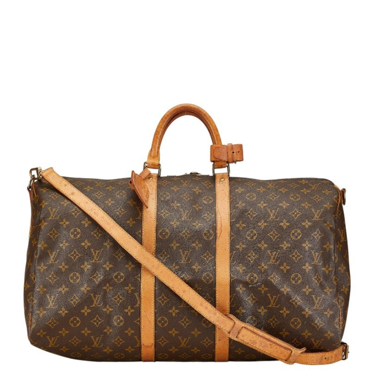 Louis Vuitton Pvc Leather Boston Bag Shoulder Bag