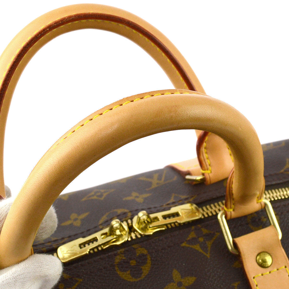 Louis Vuitton Monogram Keepall 50 Duffle Travel Handbag