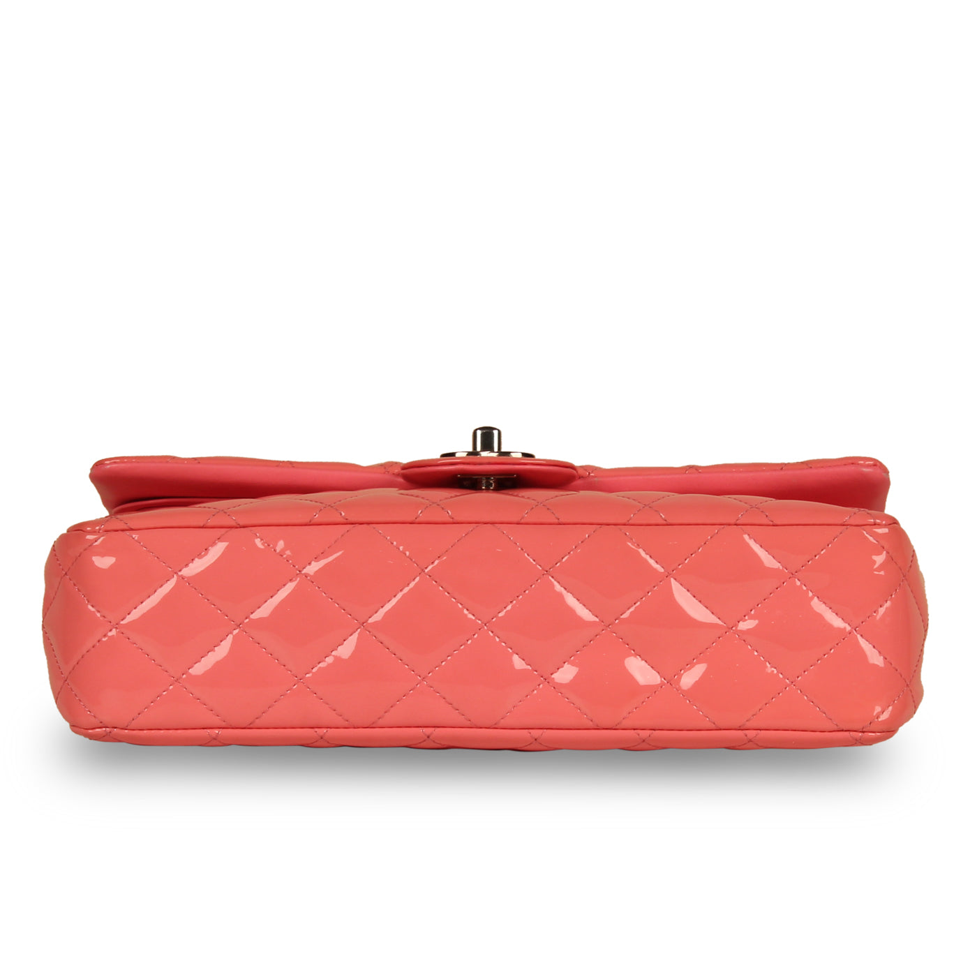 Classic Flap Bag Medium - Pink Patent - Product Image 3