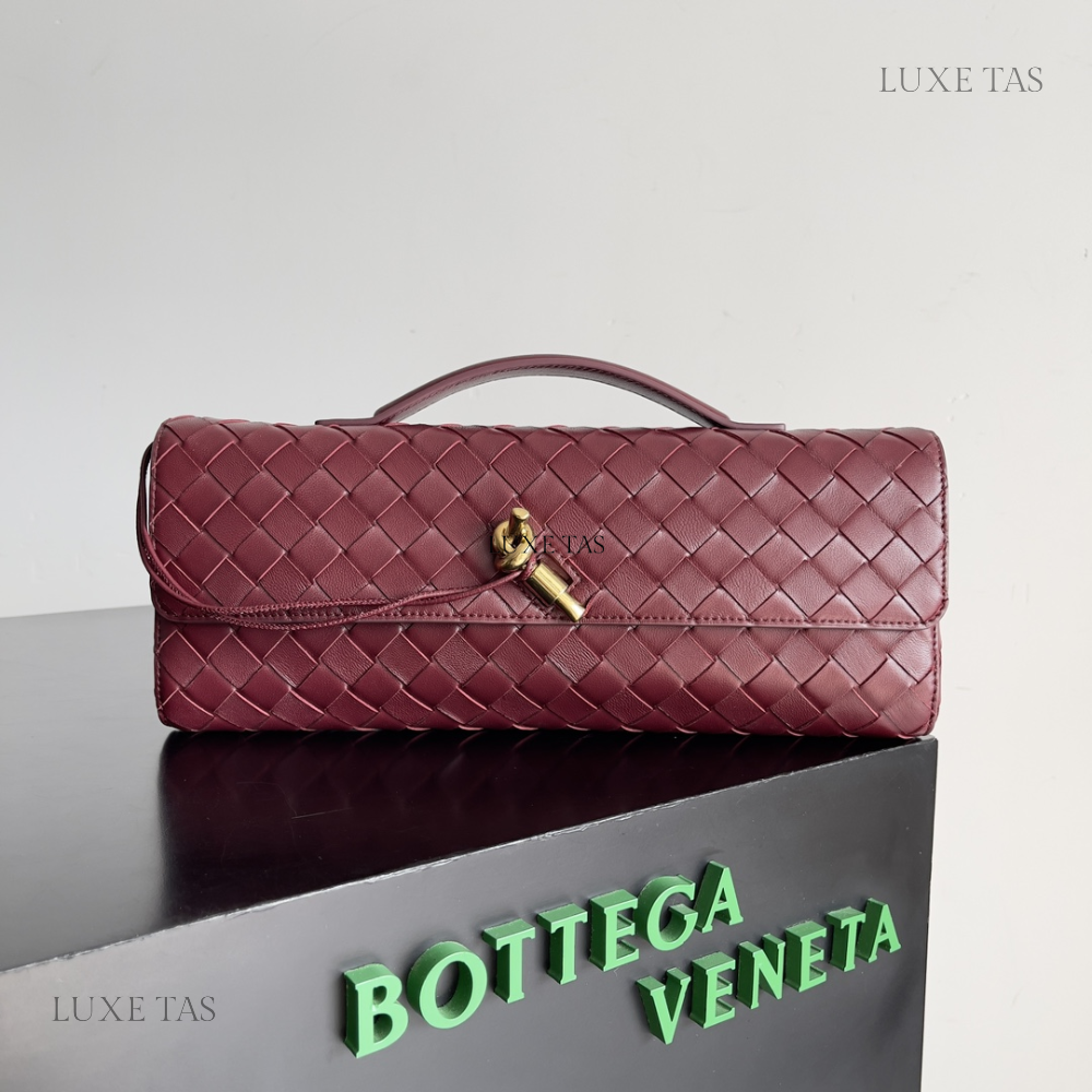 Barolo Long Clutch Andiamo With Handle Designer Clutch for Women - Product Image 2