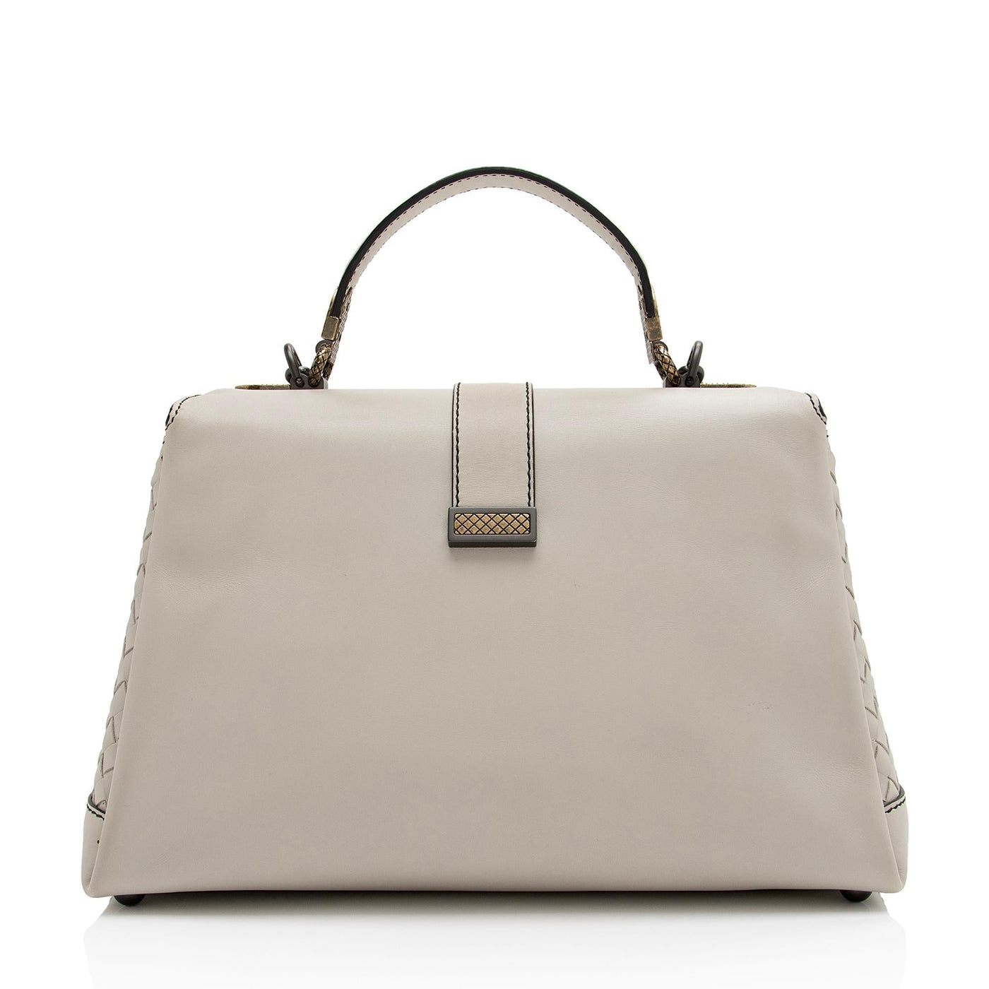 Bottega Veneta Intrecciato Nappa Leather Piazza Medium Top Handle Bag - Product Image 3