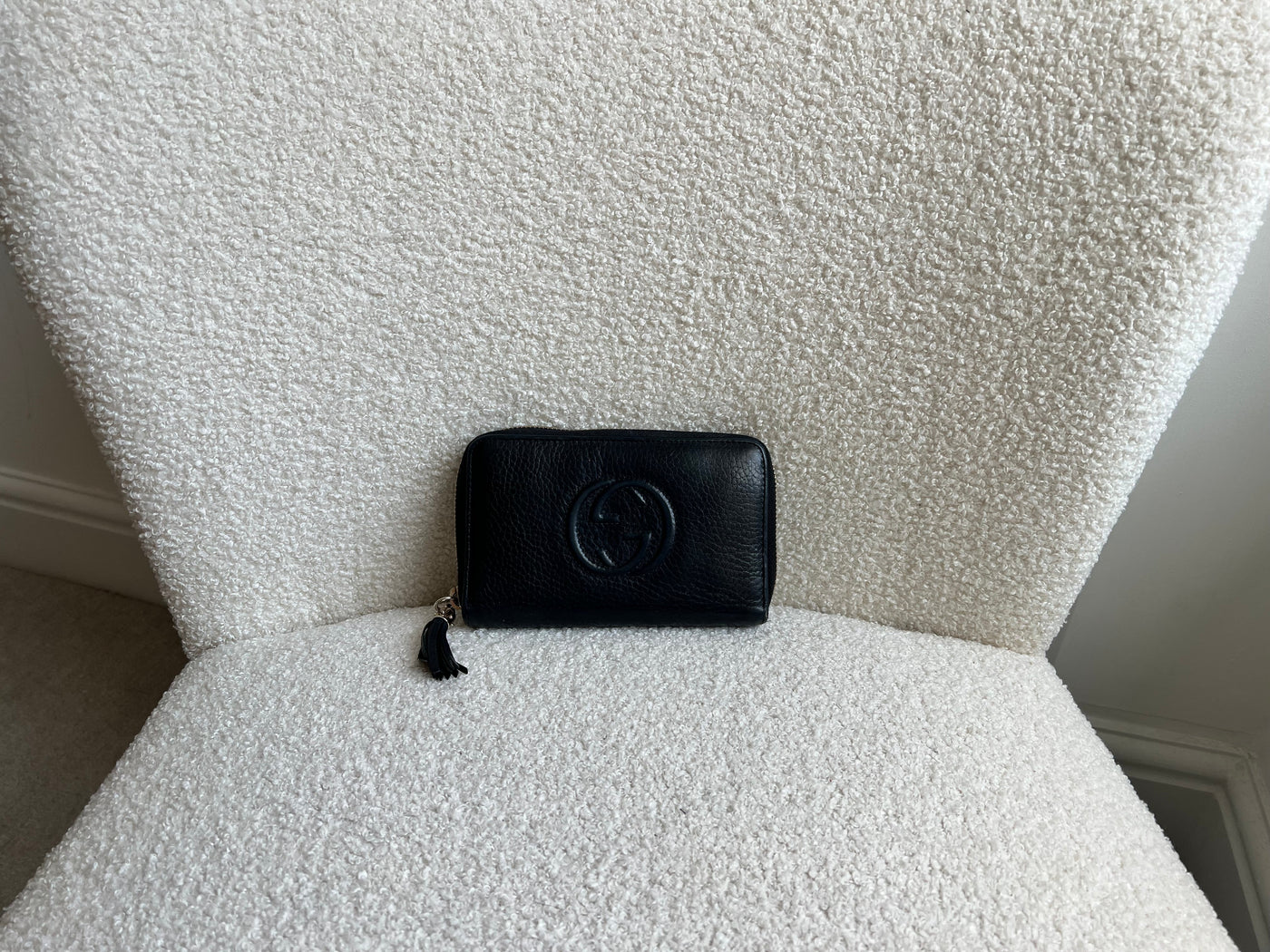Gucci Black Soho Wallet | Studio Nafay