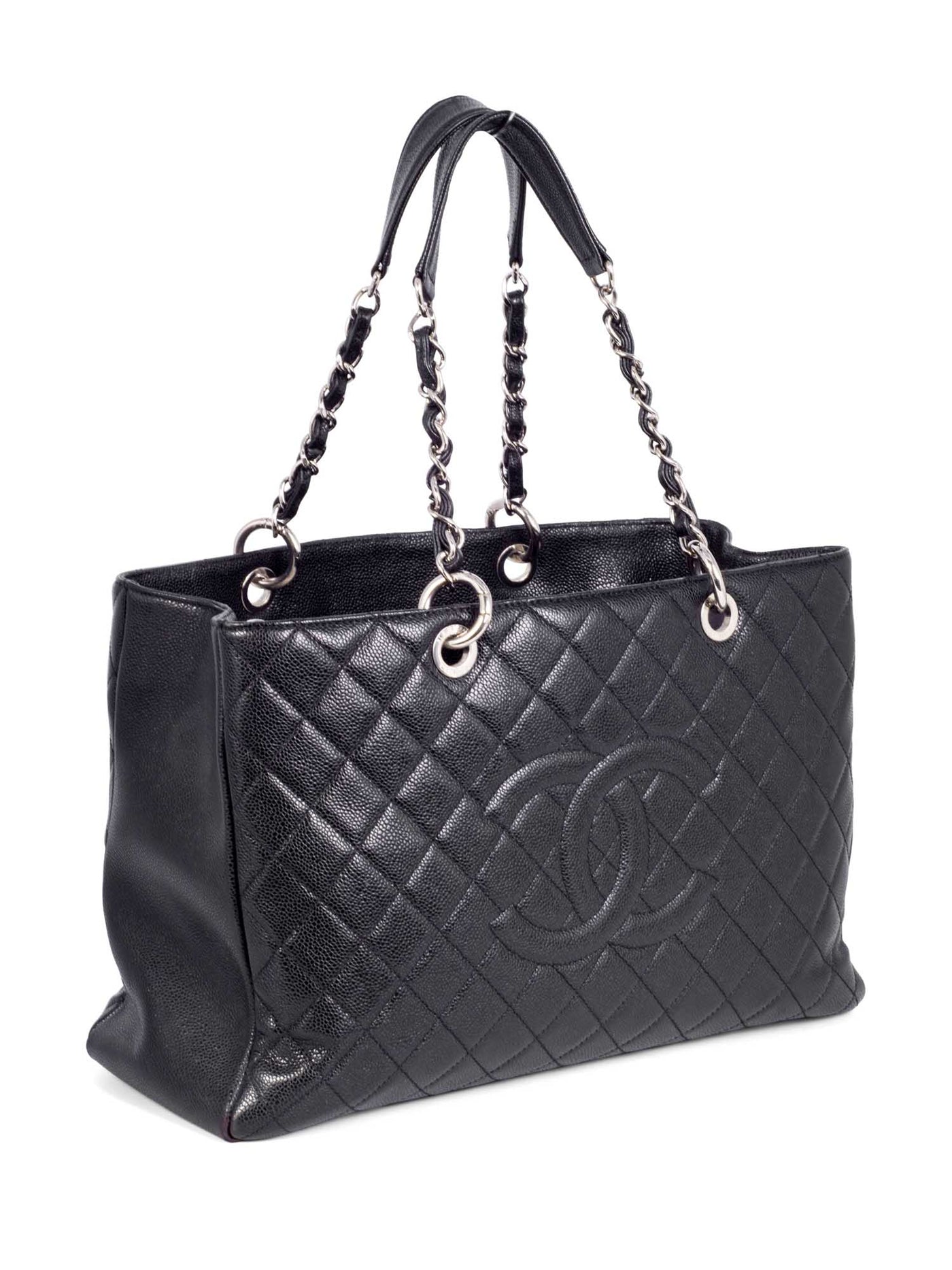 Chanel Caviar Quilted Grand Shopping XL Bag Black | Studio Nafay
