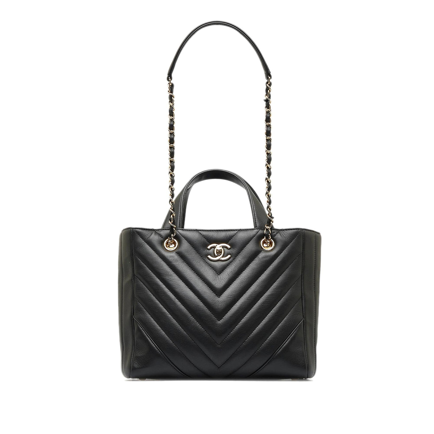 Chanel CC Chevron Satchel | Studio Nafay