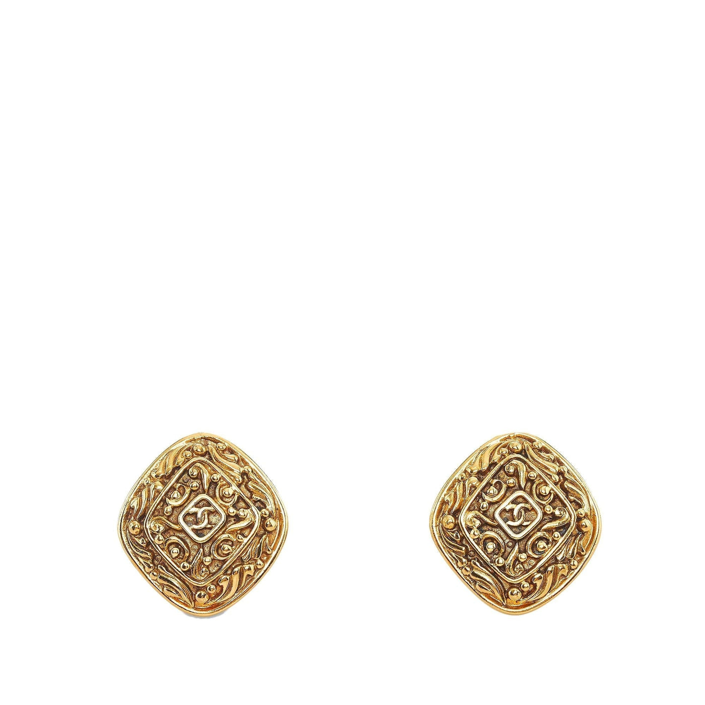 Chanel CC Clip-on Earrings - Product Image 2