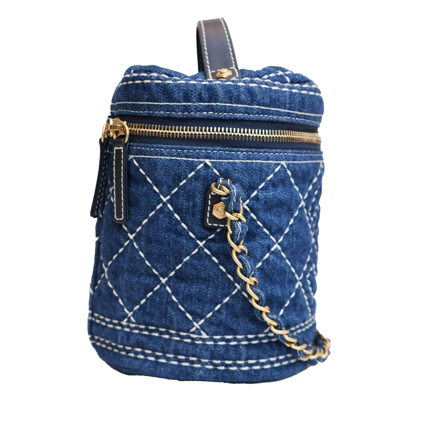 Chanel CC Denim Vanity Bag | Studio Nafay