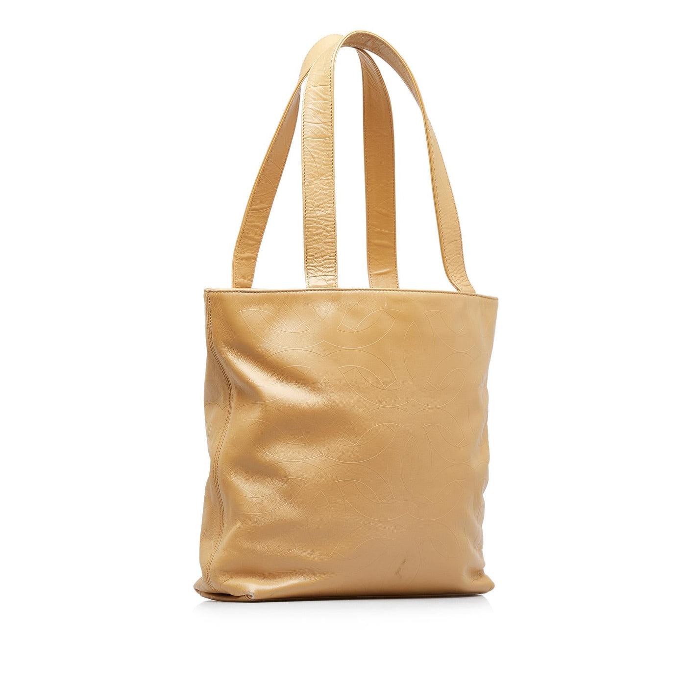 Chanel CC Embossed Leather Tote Bag | Studio Nafay