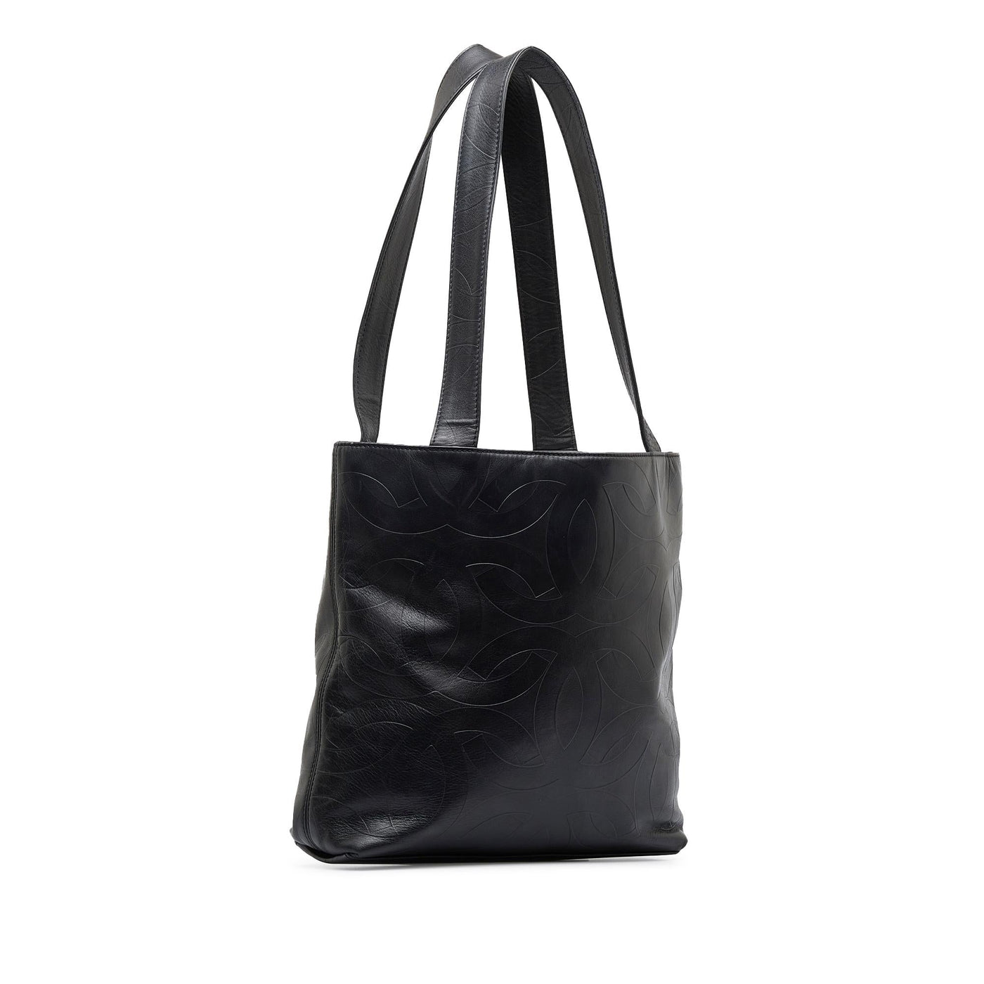 Chanel CC Embossed Leather Tote | Studio Nafay