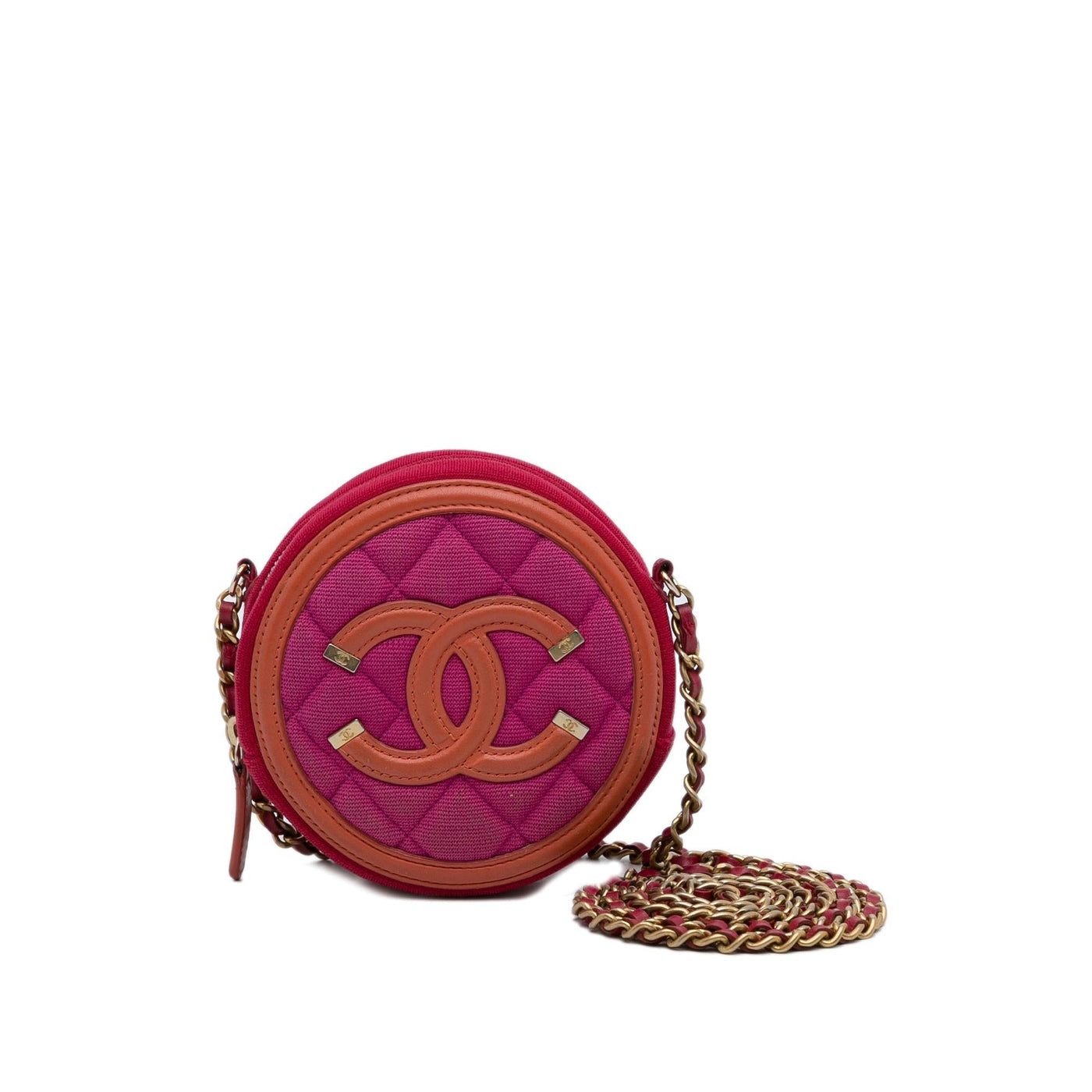 Chanel CC Filigree Jersey Crossbody Bag | Studio Nafay