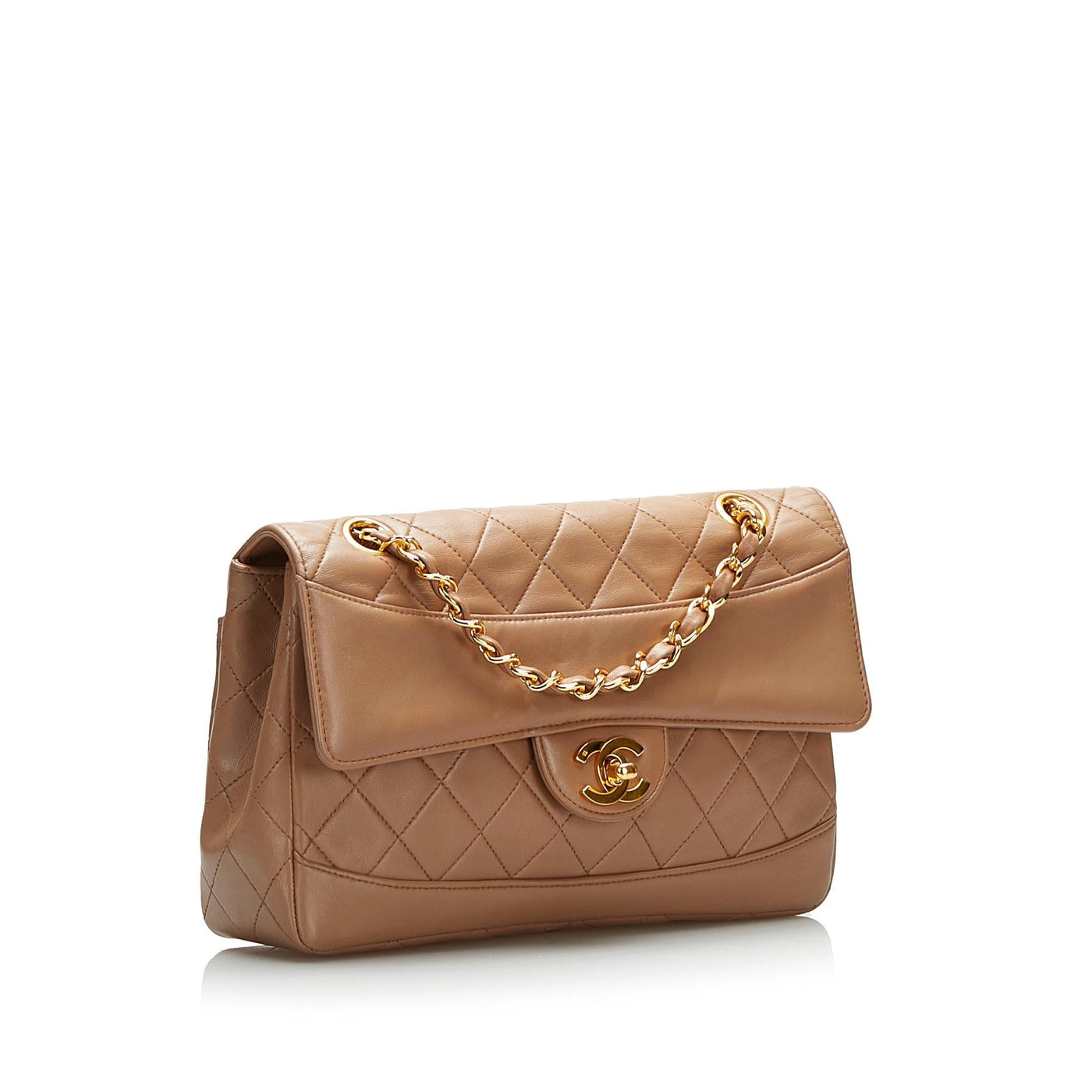 Chanel CC Lambskin Leather Flap Bag | Studio Nafay