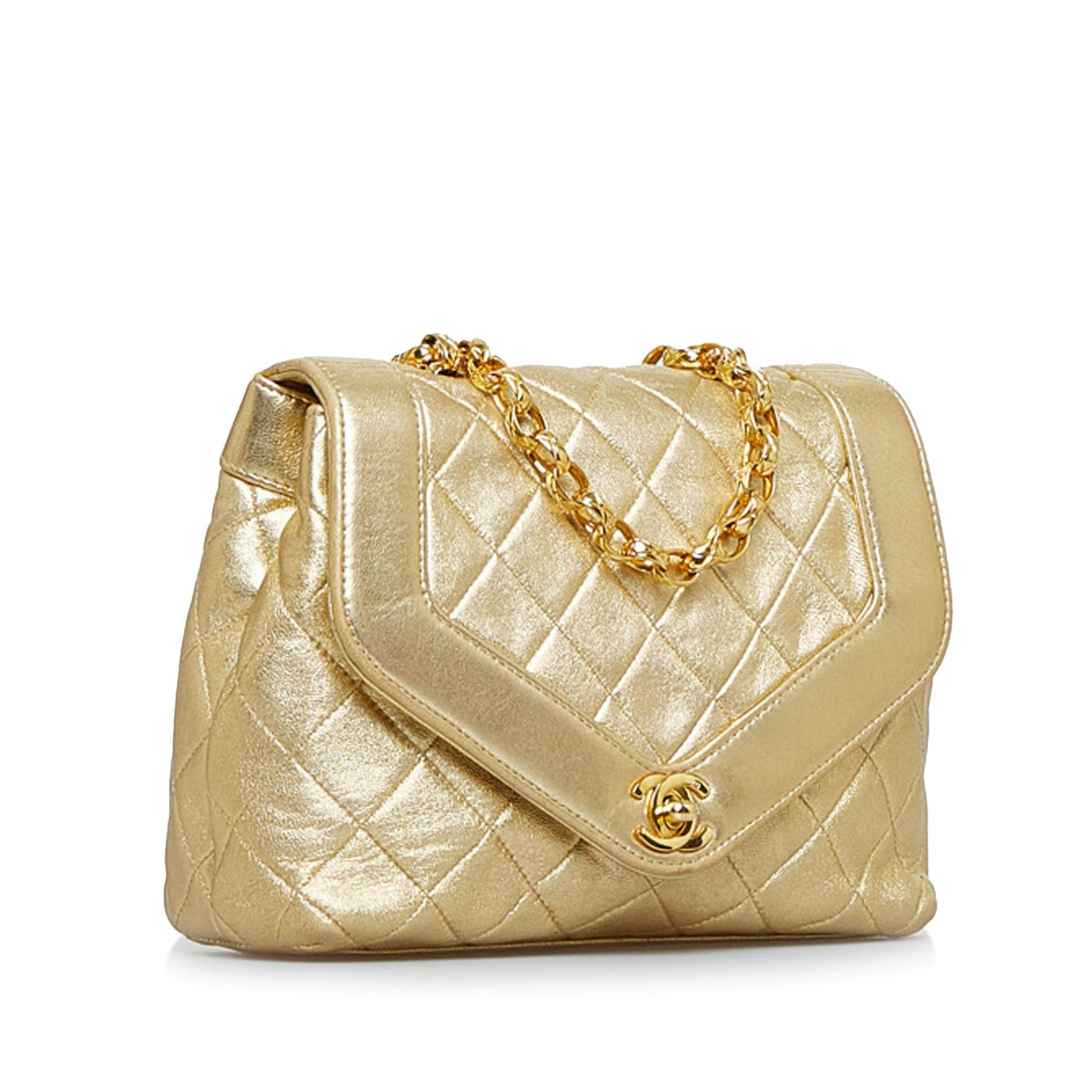 Chanel CC Matelasse Lambskin Flap Bag | Studio Nafay