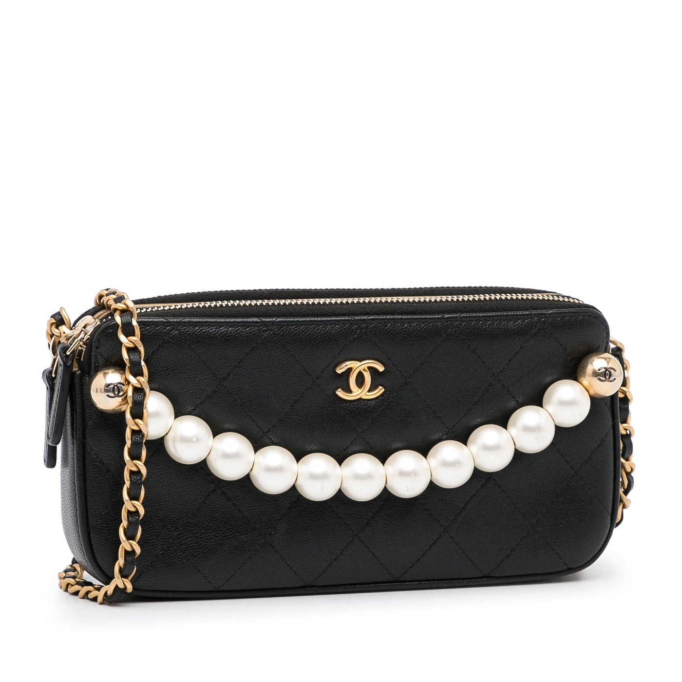 Chanel CC Pearl Wallet On Chain - Product Image 2
