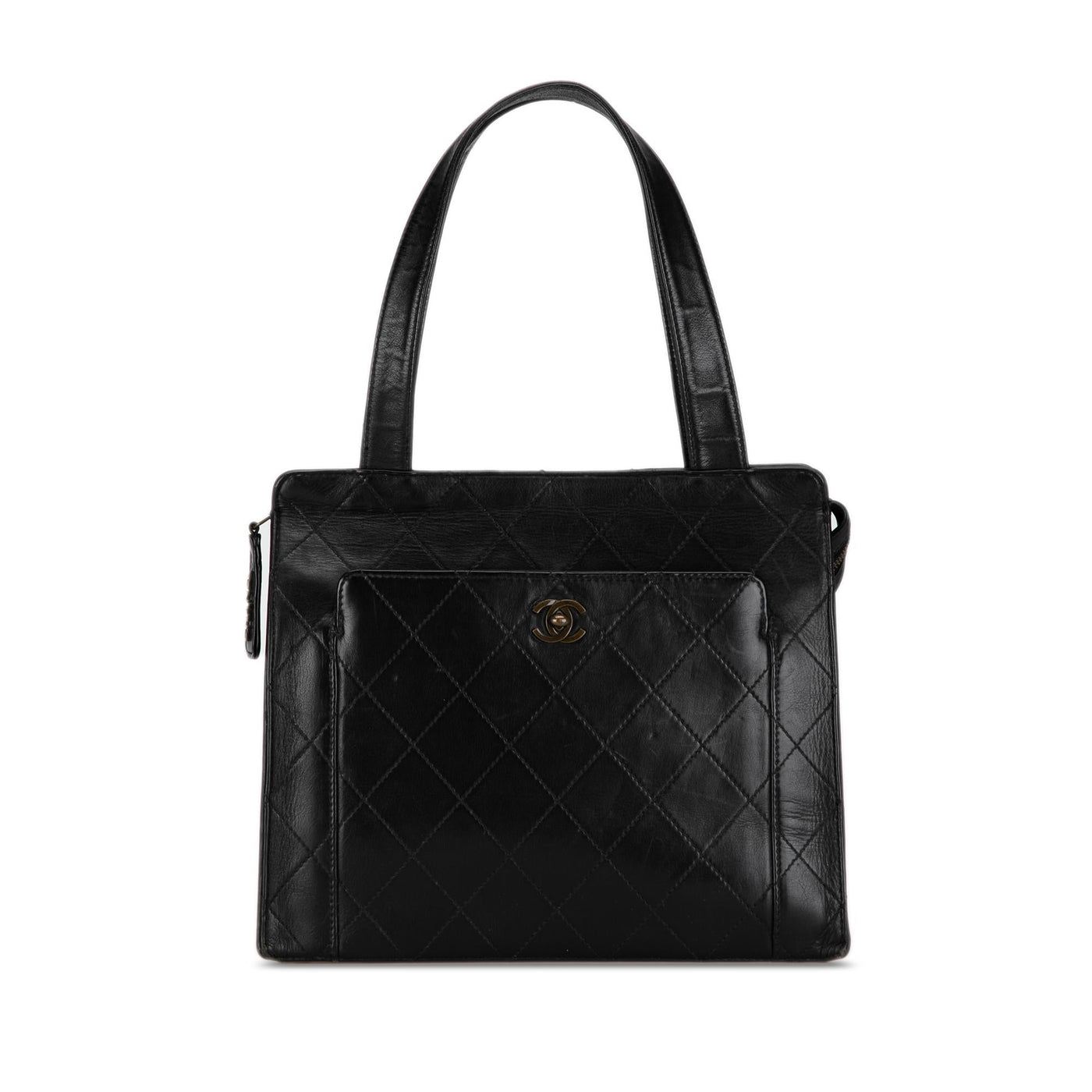 Chanel CC Quilted Calfskin Tote | Studio Nafay