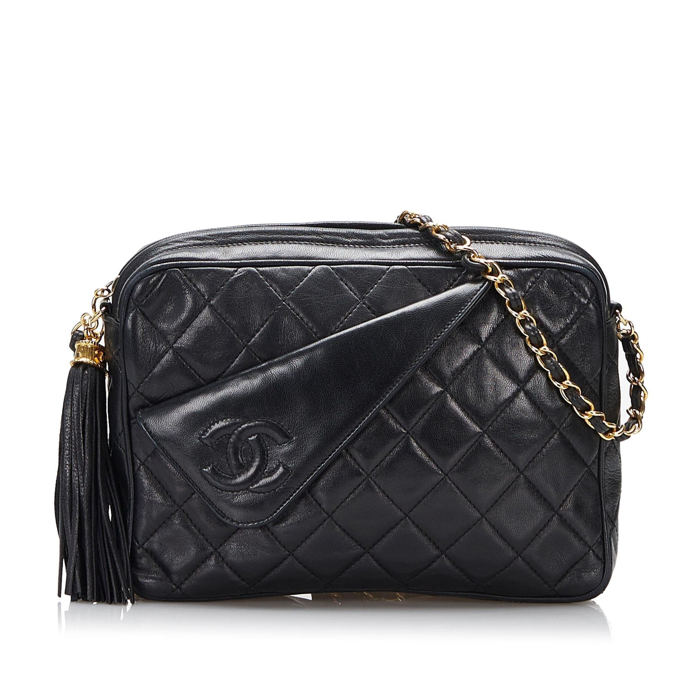 Chanel CC Quilted Tassel Crossbody | Studio Nafay