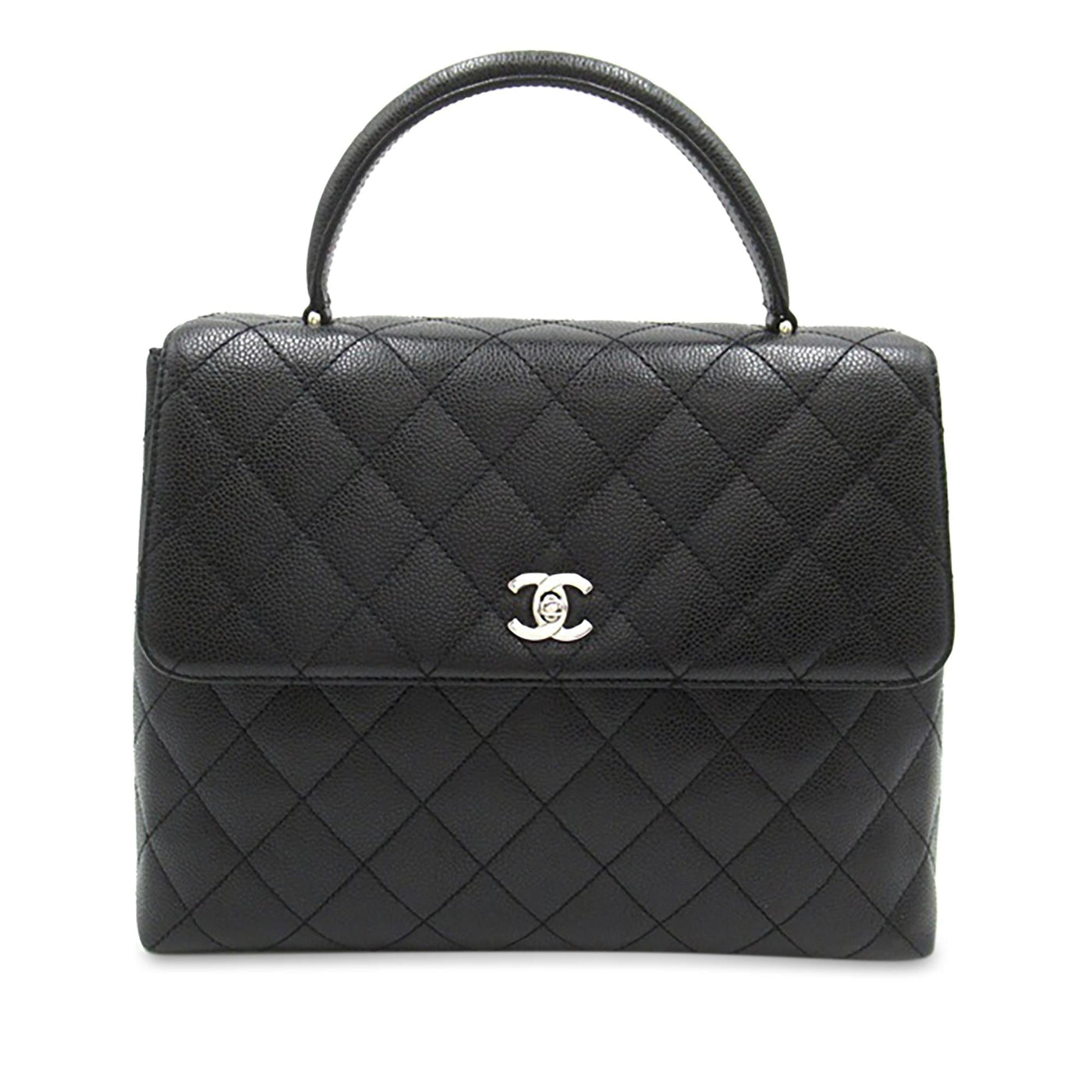 Chanel Caviar Kelly Top Handle Bag | Studio Nafay