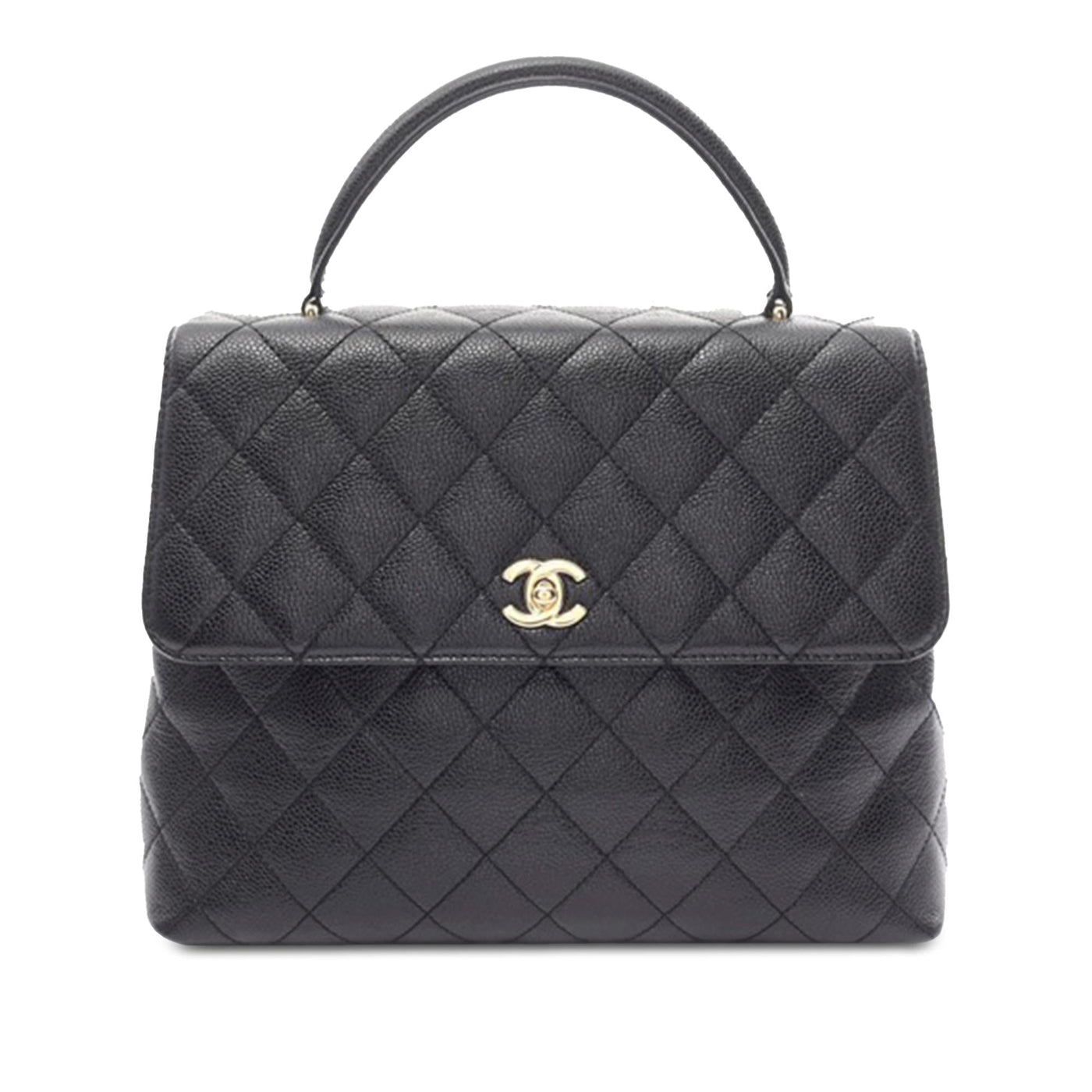 Chanel Caviar Kelly Top Handle | Studio Nafay