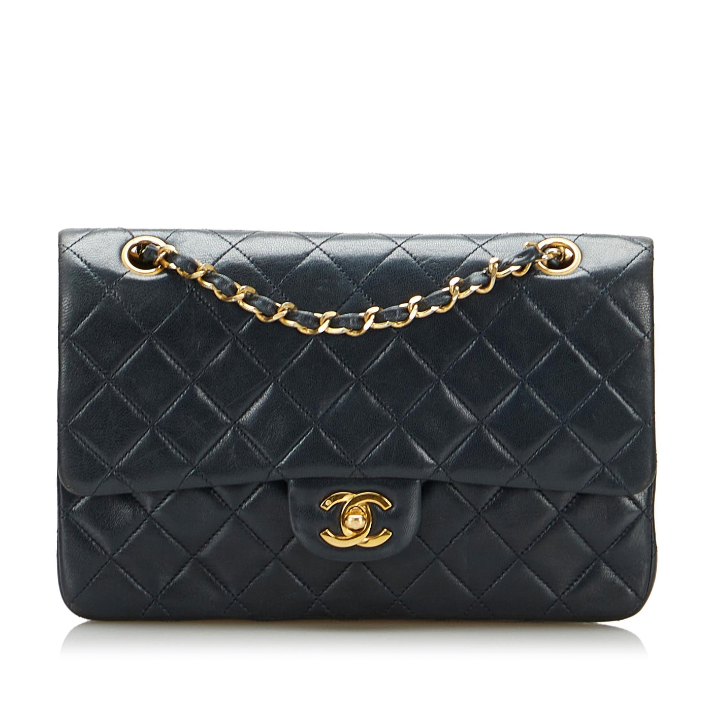 Chanel Classic Medium Lambskin Double Flap Bag - Product Image 11