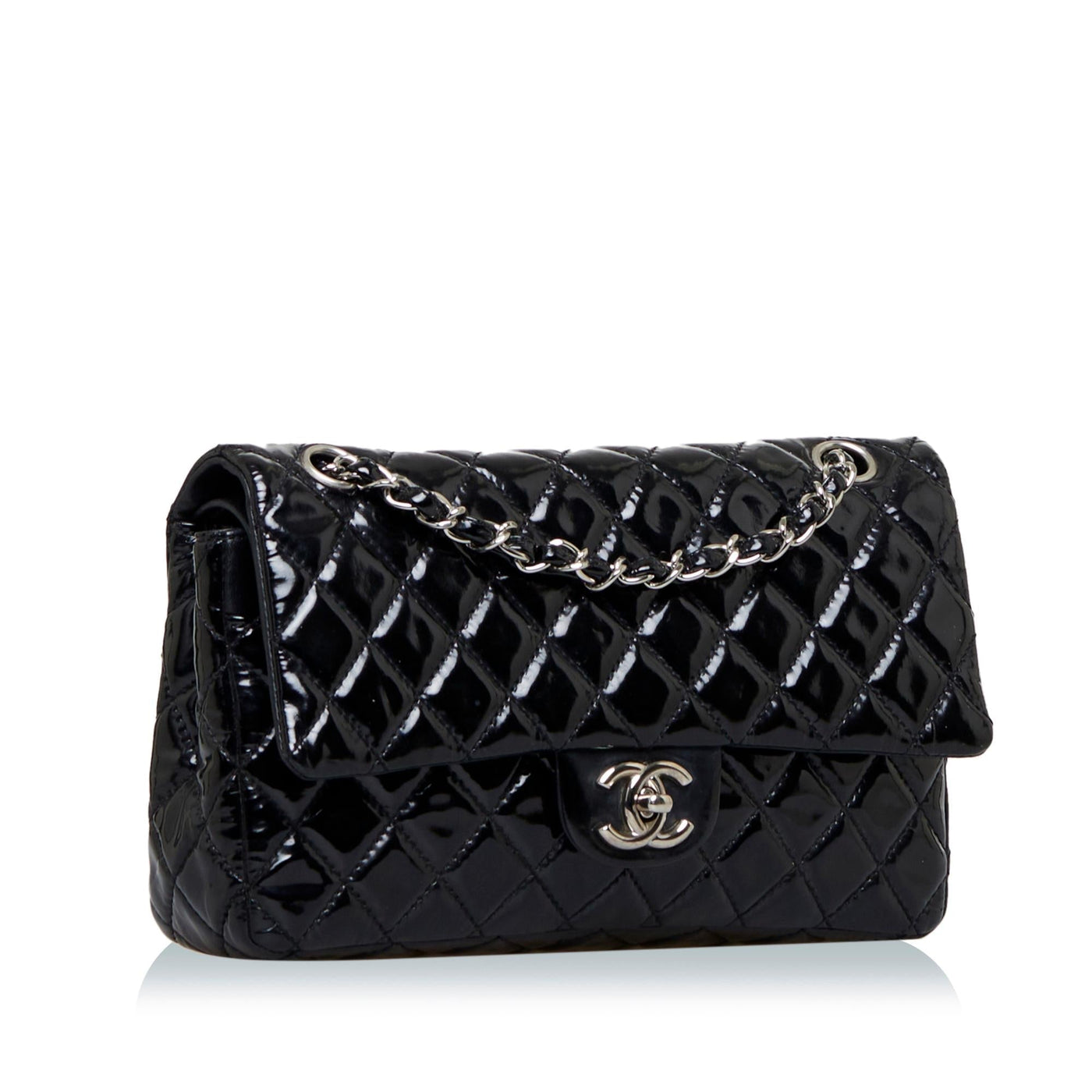 Chanel Classic Patent Double Flap | Studio Nafay