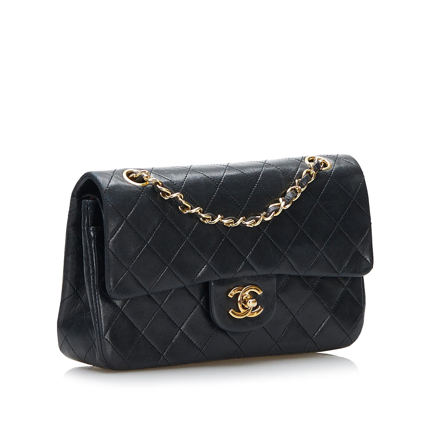 Chanel Classic Small Lambskin Double Flap | Studio Nafay