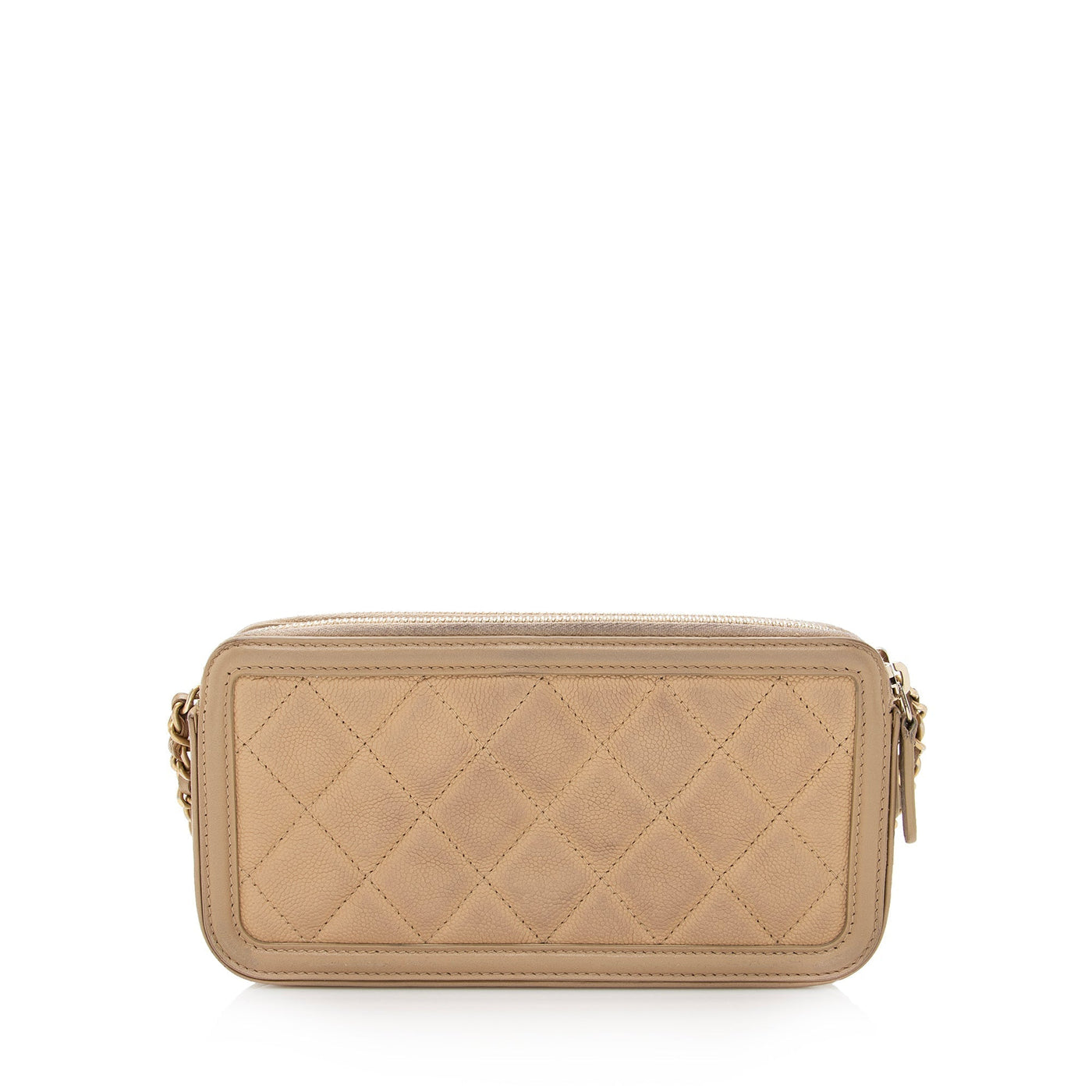 Chanel Grained Calfskin CC Filigree Clutch with Chain - Product Image 3