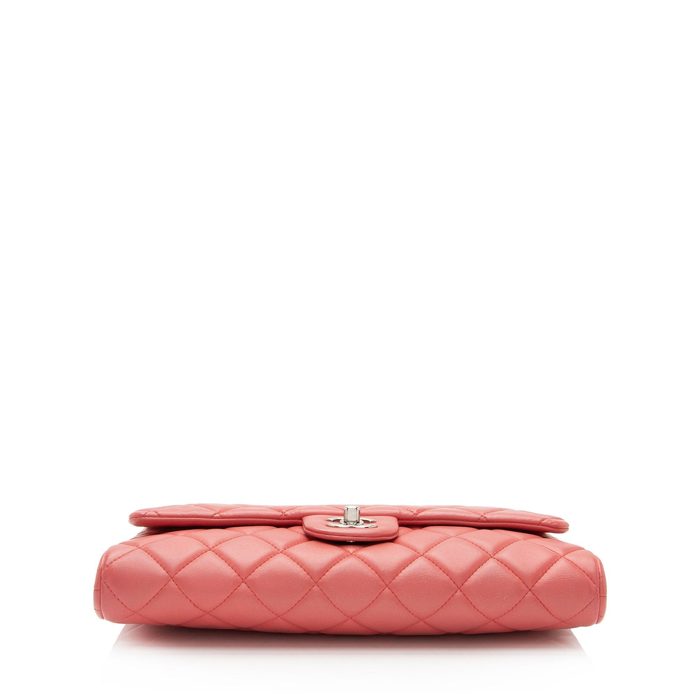 Chanel Lambskin Flap Clutch on Chain - Product Image 4