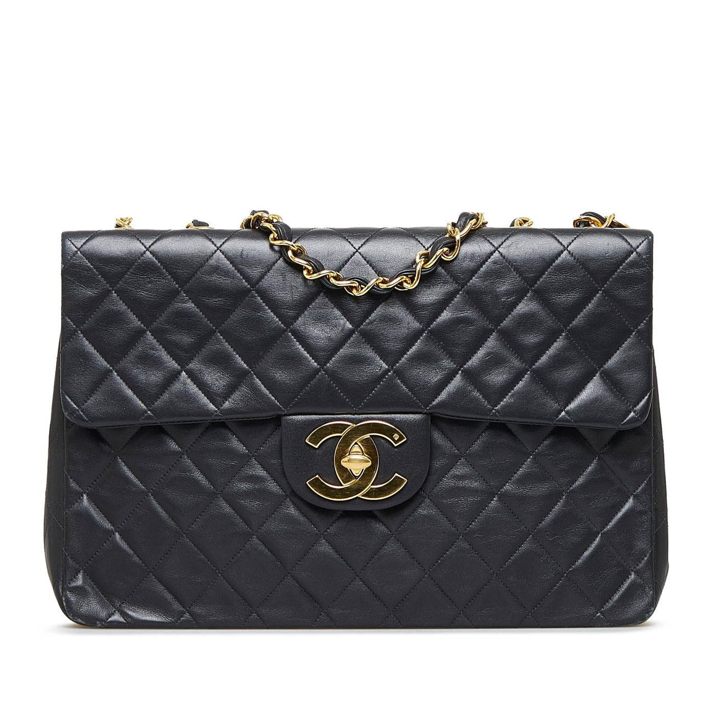 Chanel Maxi Classic Lambskin Double Flap | Studio Nafay