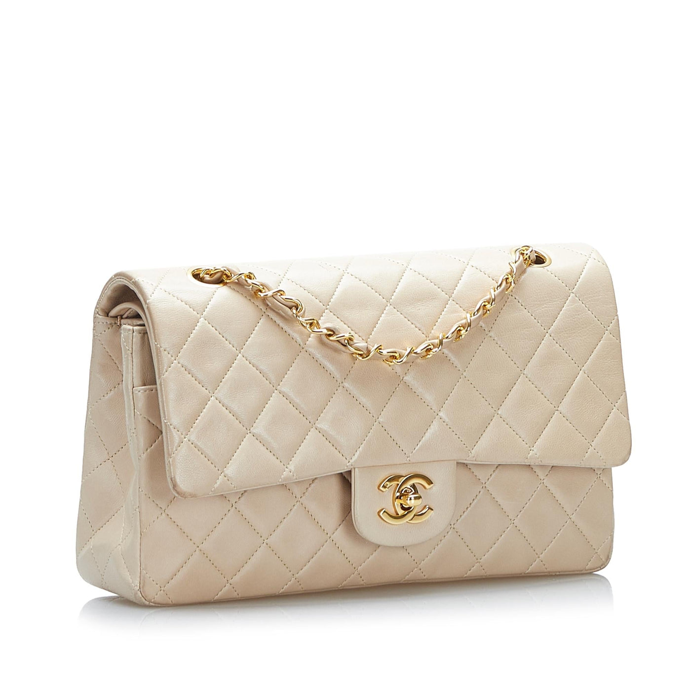 Chanel Medium Classic Lambskin Double Flap | Studio Nafay