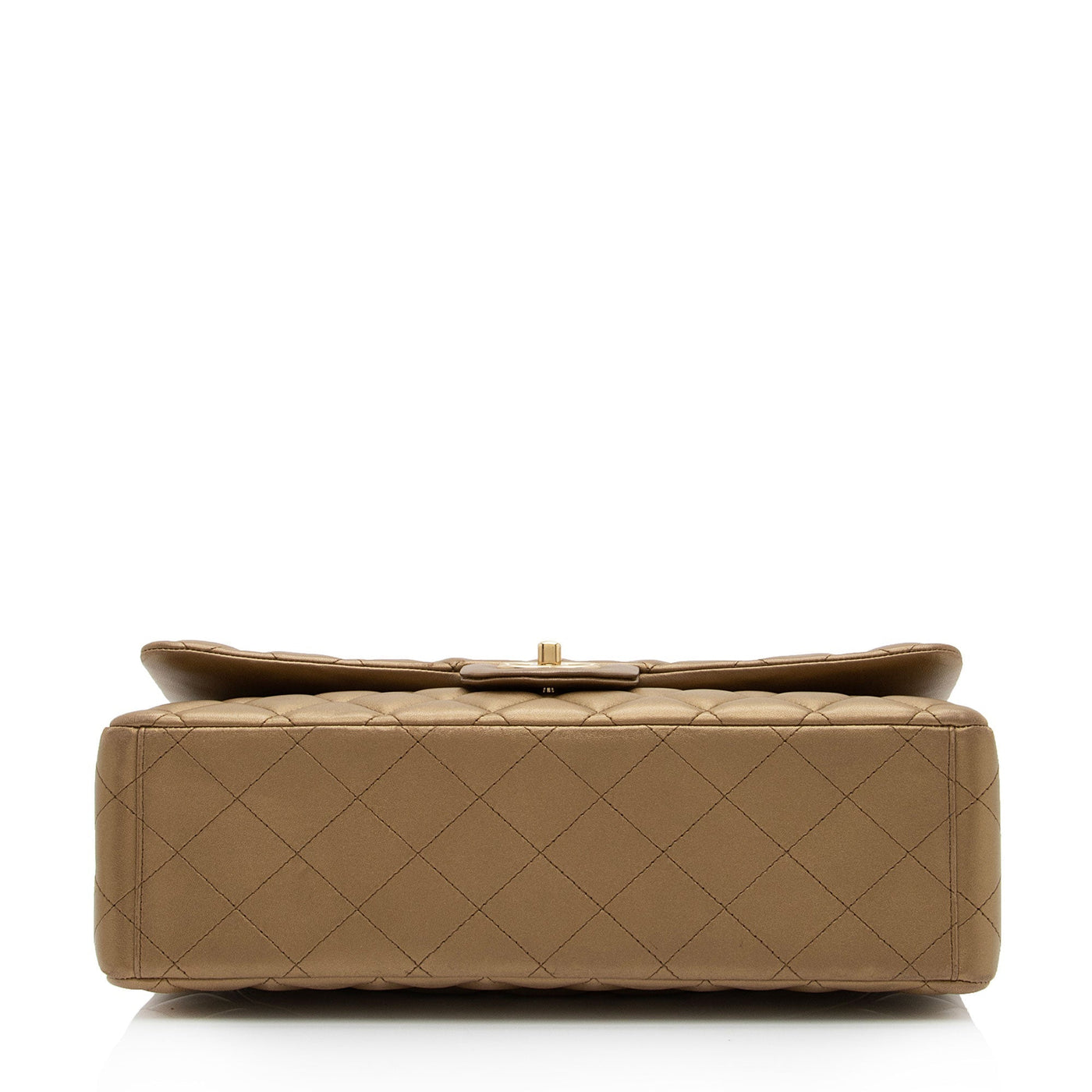 Chanel Metallic Lambskin Classic Maxi Double Flap Bag - Product Image 3