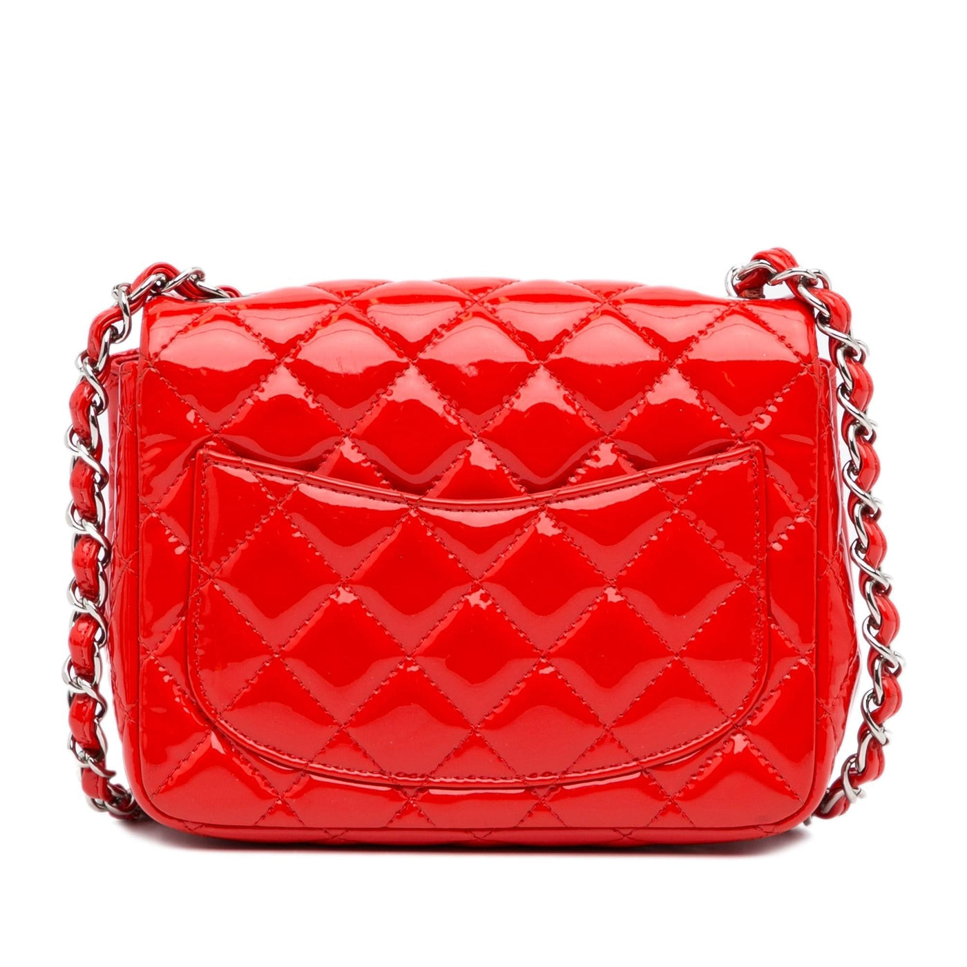 Chanel Mini Classic Square Patent Single Flap - Product Image 3