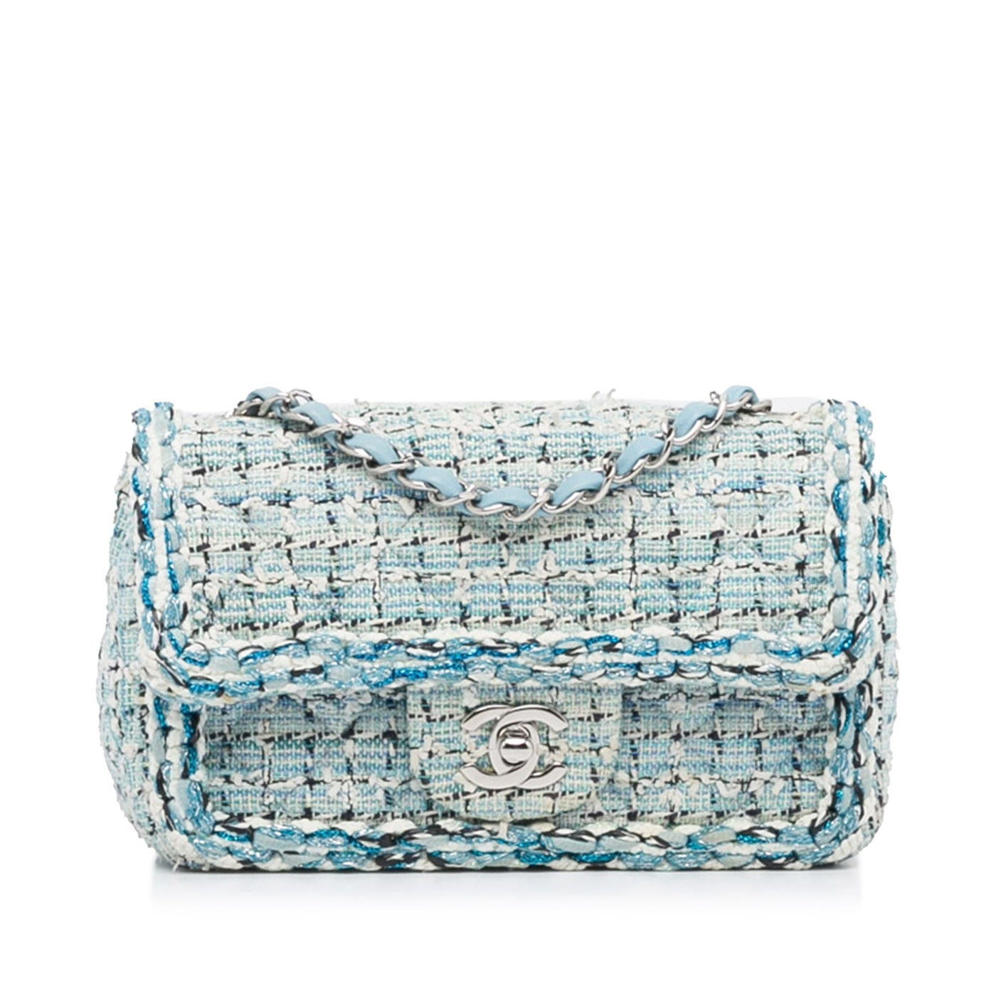 Chanel Mini Classic Tweed Single Flap | Studio Nafay