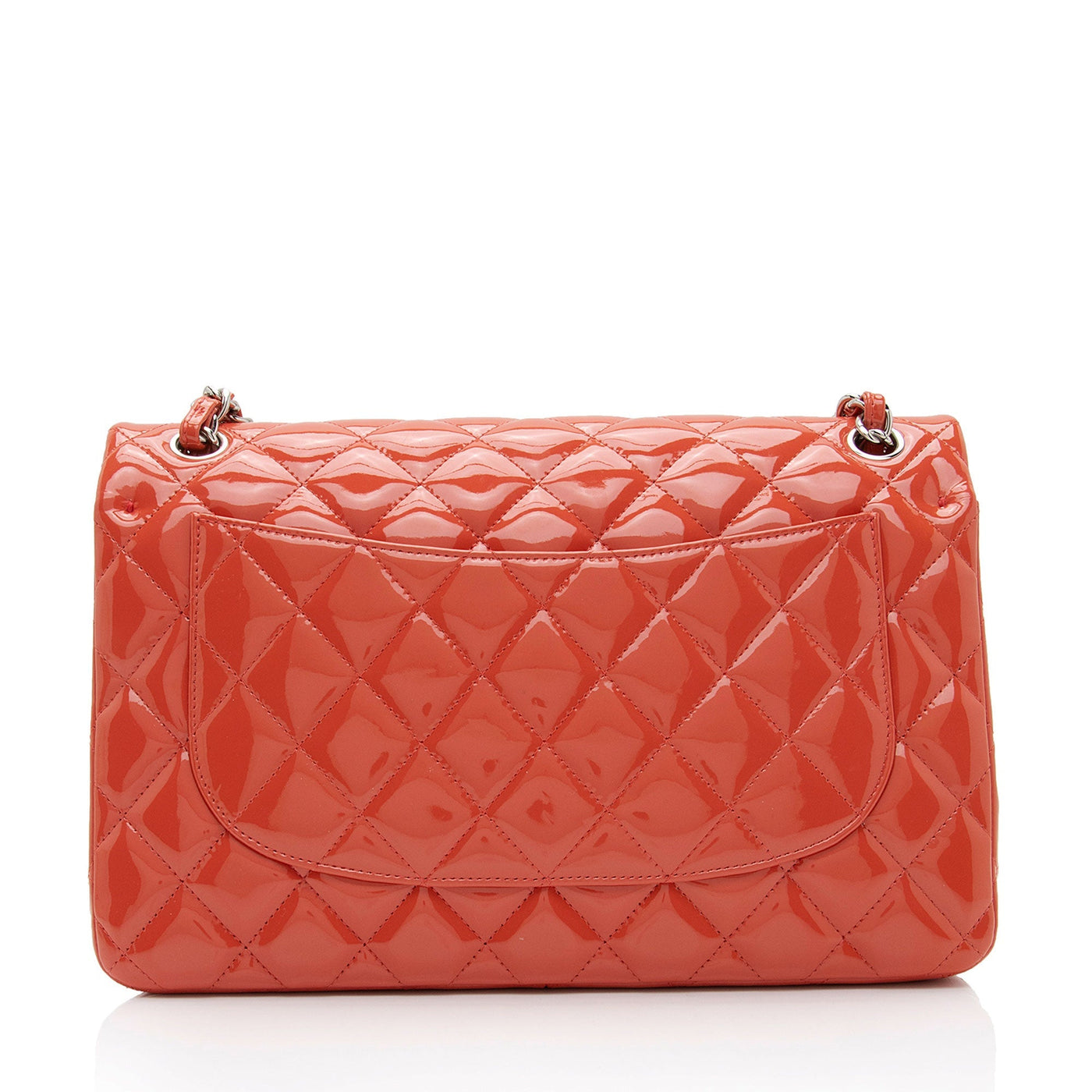 Chanel Patent Leather Classic Jumbo Double Flap Bag - Product Image 3