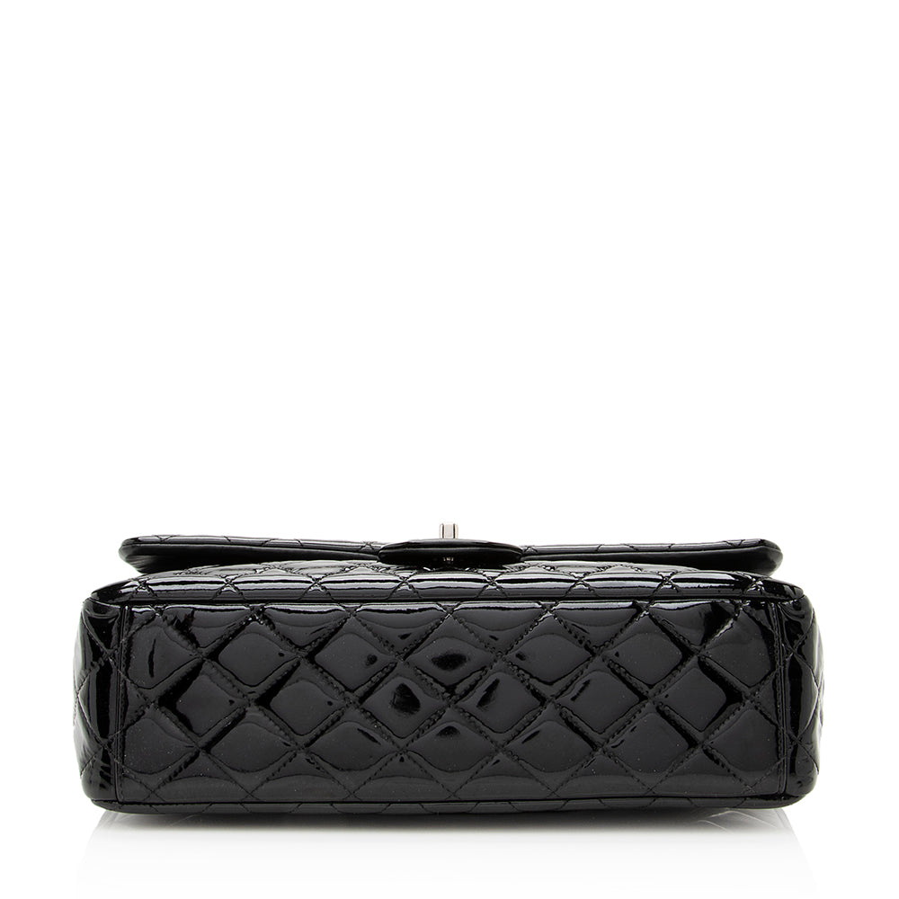Chanel Patent Leather Classic Maxi Double Flap Bag - Product Image 4