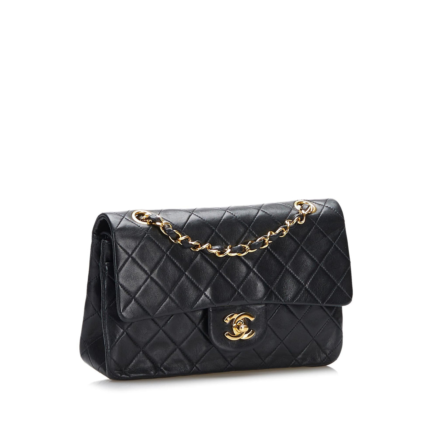 Chanel Small Classic Lambskin Double Flap | Studio Nafay