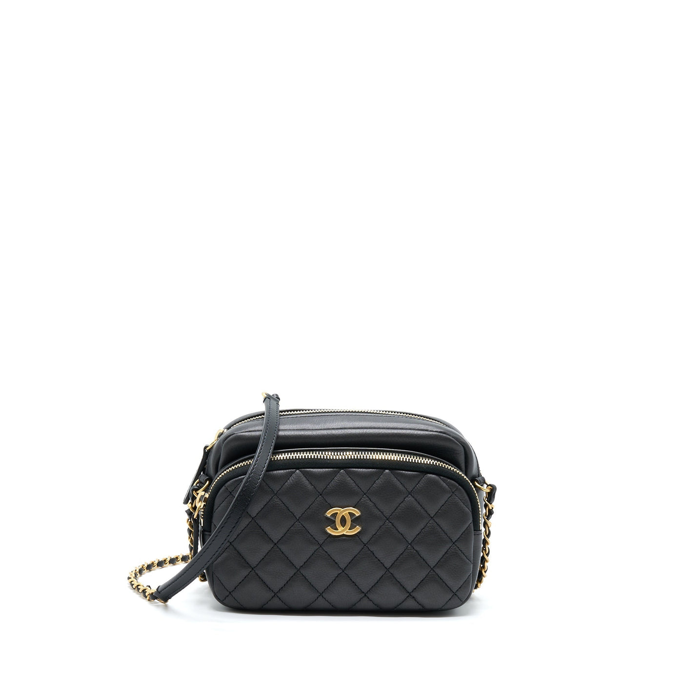 Chanel Camera Case Quilted Calfskin Black GHW - Product Image 2