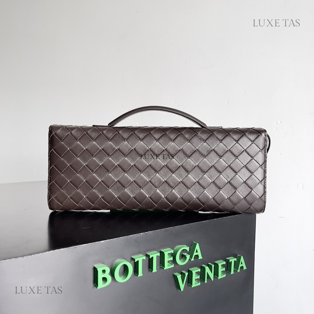 Fondant Long Clutch Andiamo With Handle Designer Clutch for Women - Product Image 9