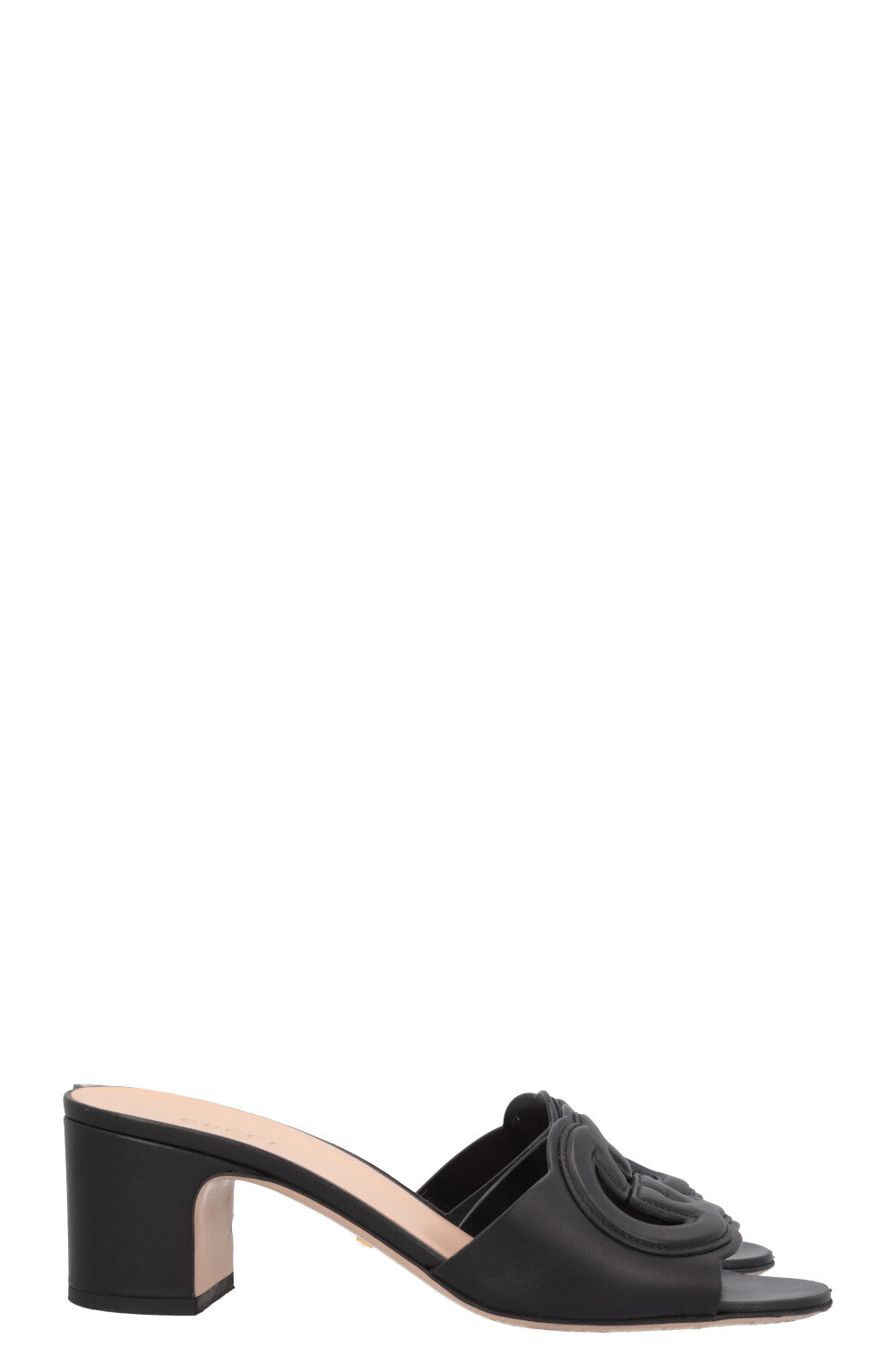GUCCI GG Interlocking Mules Black - Product Image 3