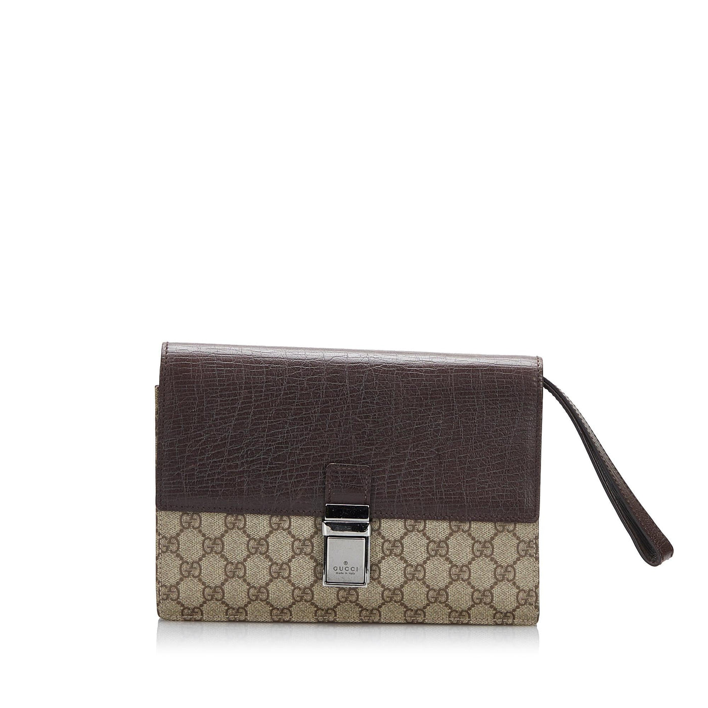 Gucci GG Supreme Clutch Bag | Studio Nafay