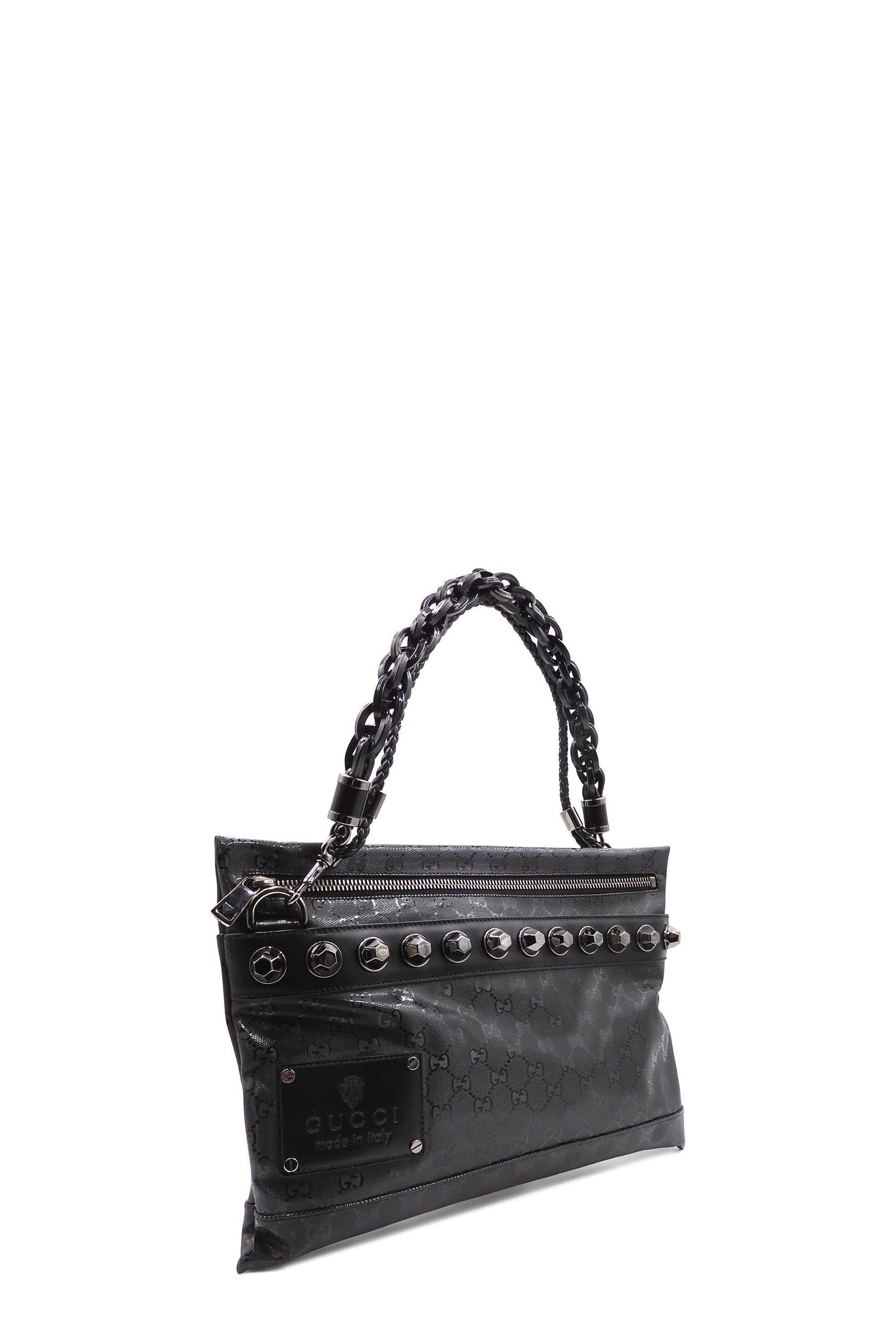Imprime Studded Shoulder Bag | Studio Nafay