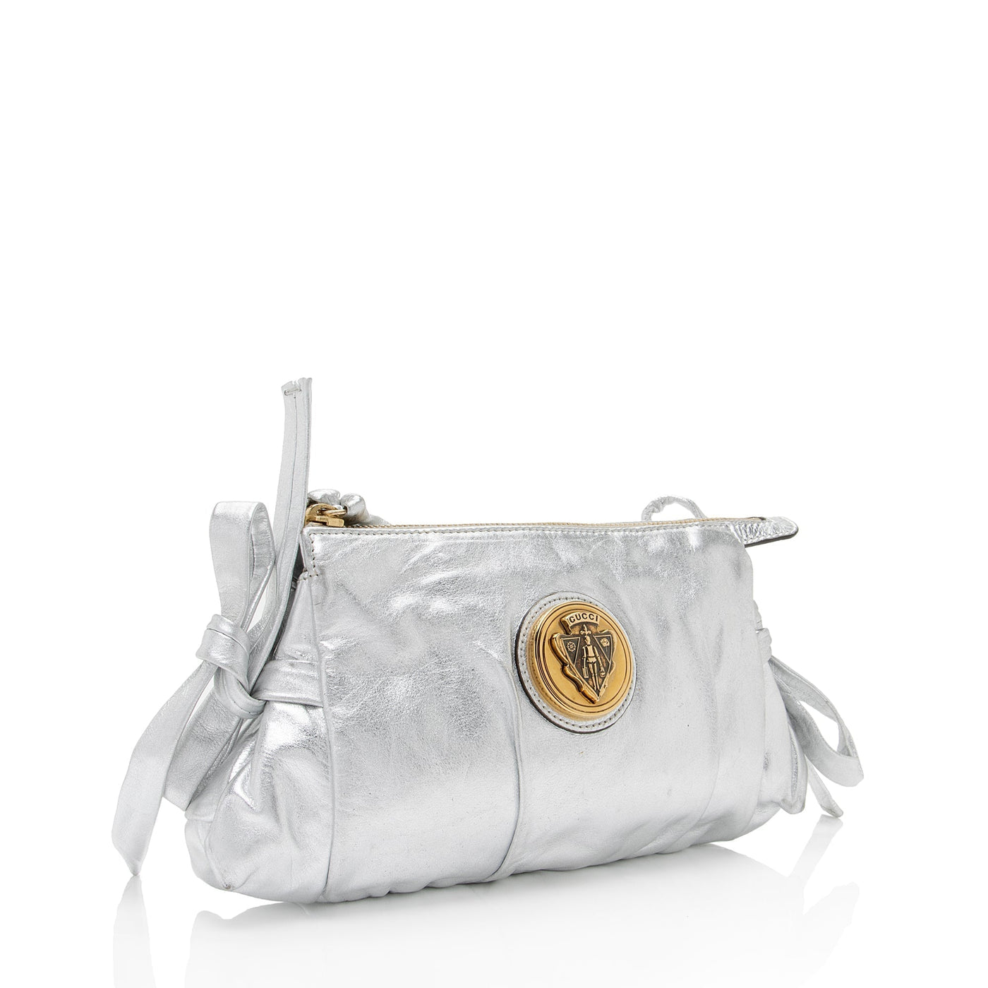 Gucci Metallic Leather Hysteria Small Clutch - Product Image 2