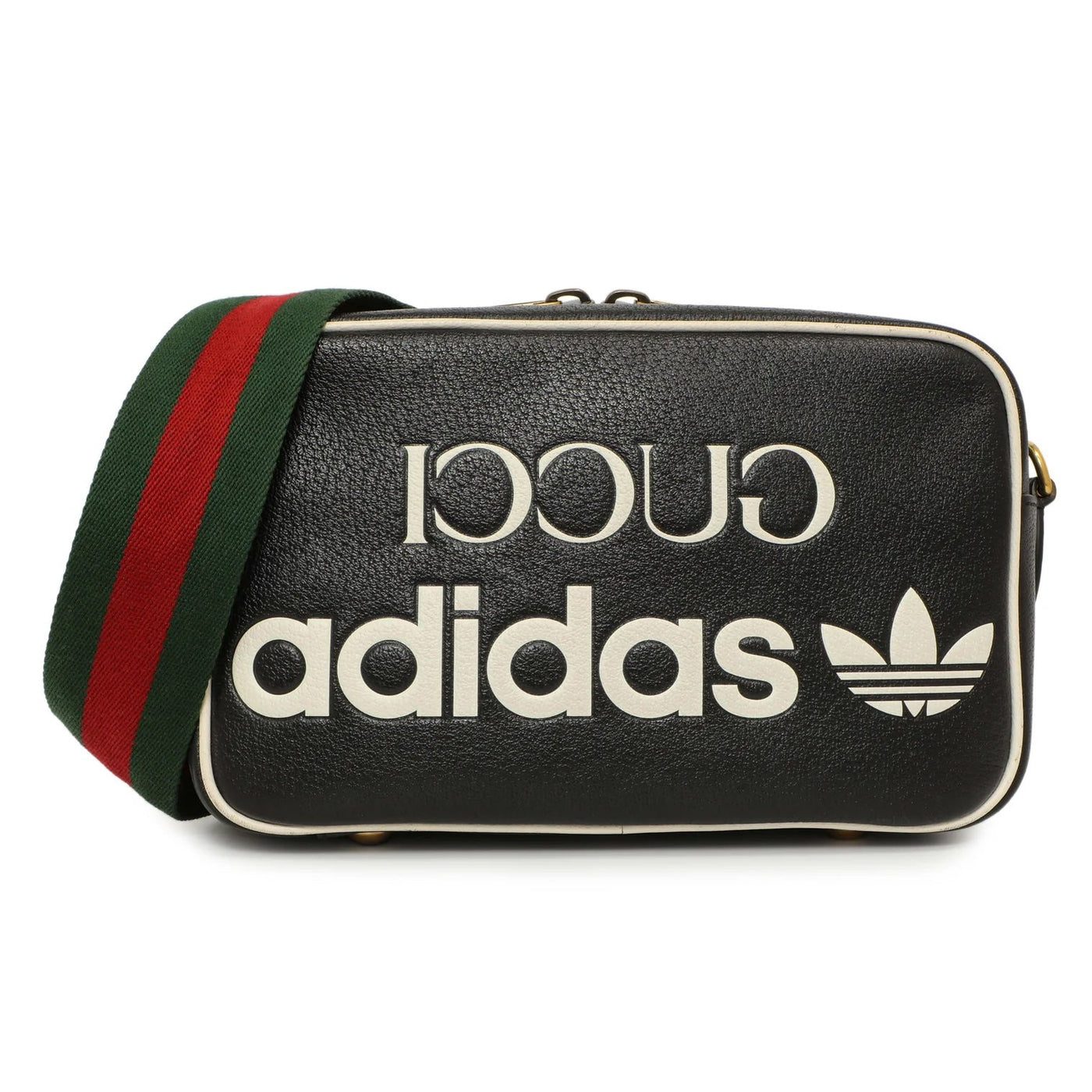 GUCCI X ADIDAS SMALL CALFSKIN LEATHER SHOULDER BAG | Studio Nafay