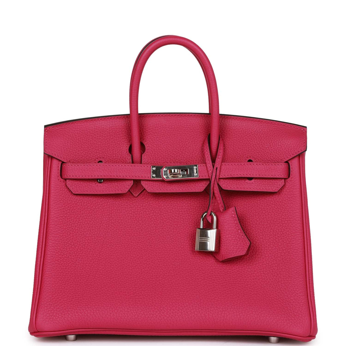 Hermes Birkin 25 Rose Pourpre Togo Palladium Hardware - Product Image 2
